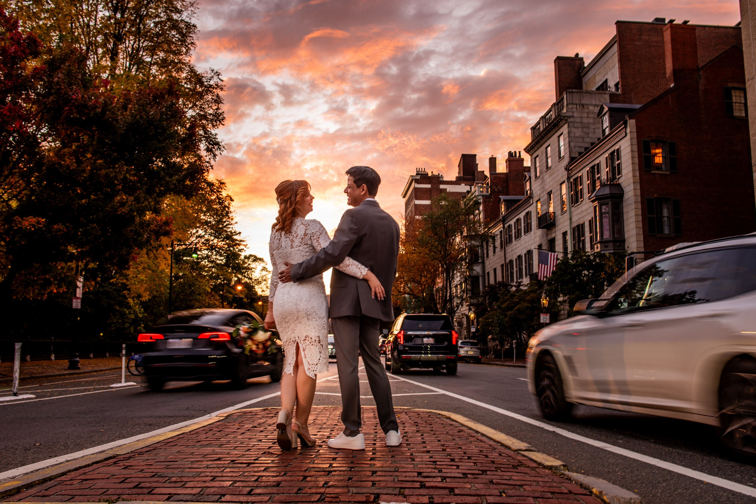 Love Captured: Selma and Fran’s Boston Photoshoot at Public Garden and Acorn Street. Wedding photographer in Orlando, Boston & New York Anderson Marques