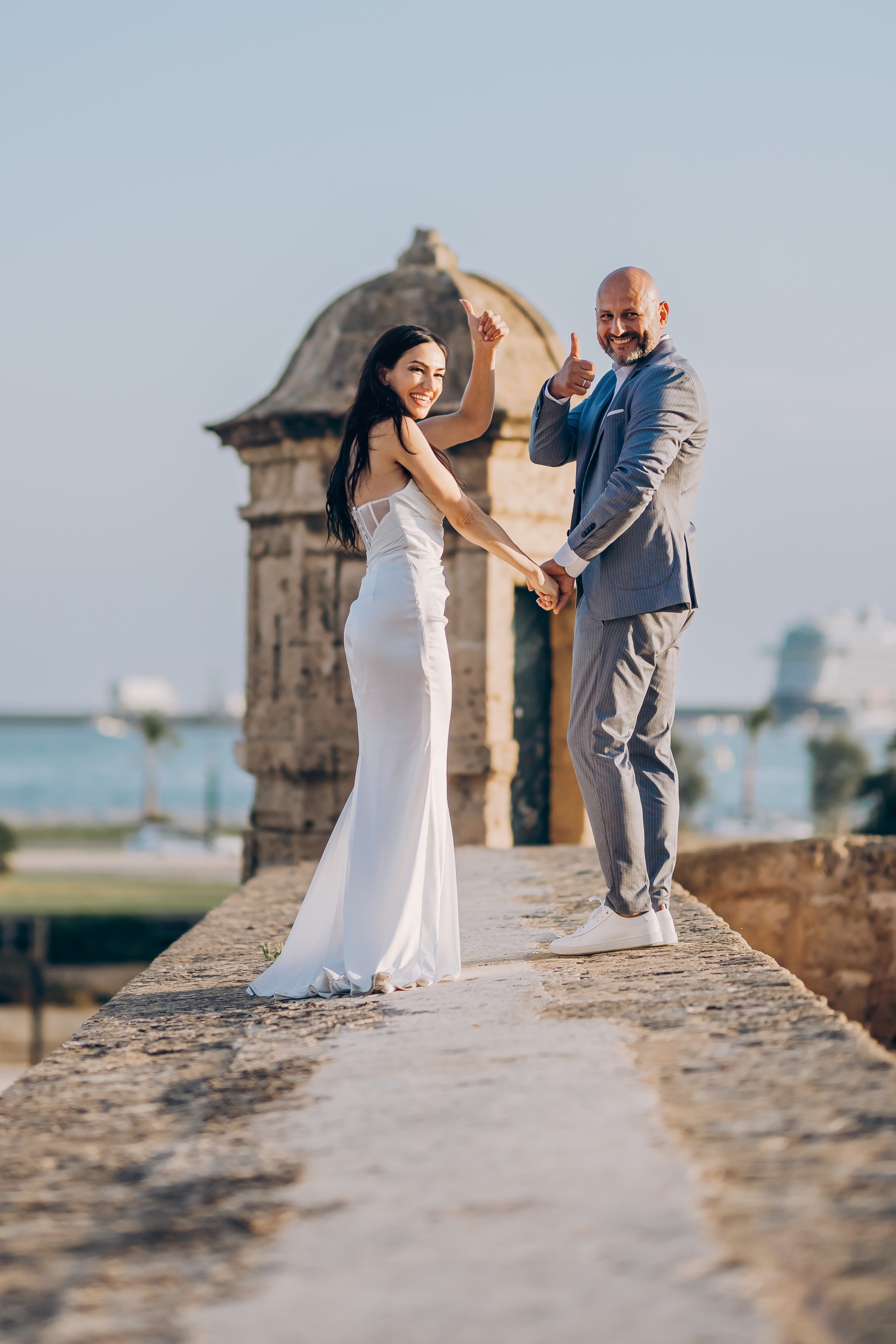 Wedding love story on the Mallorca. Photographer in Mallorca