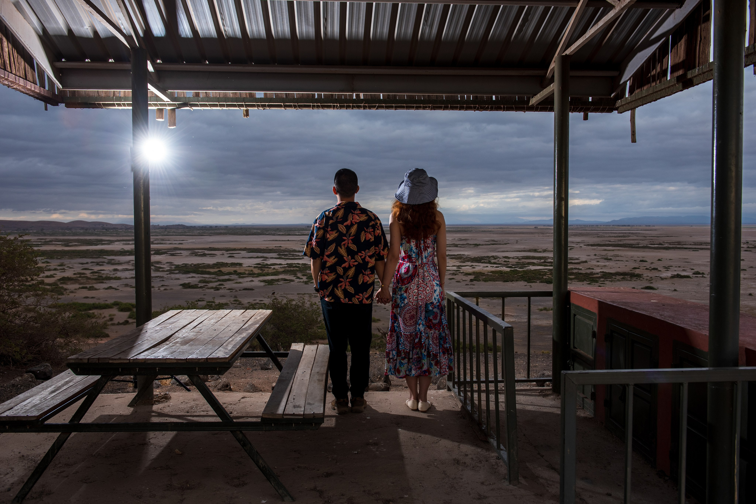 Destination wedding photography in Amboseli