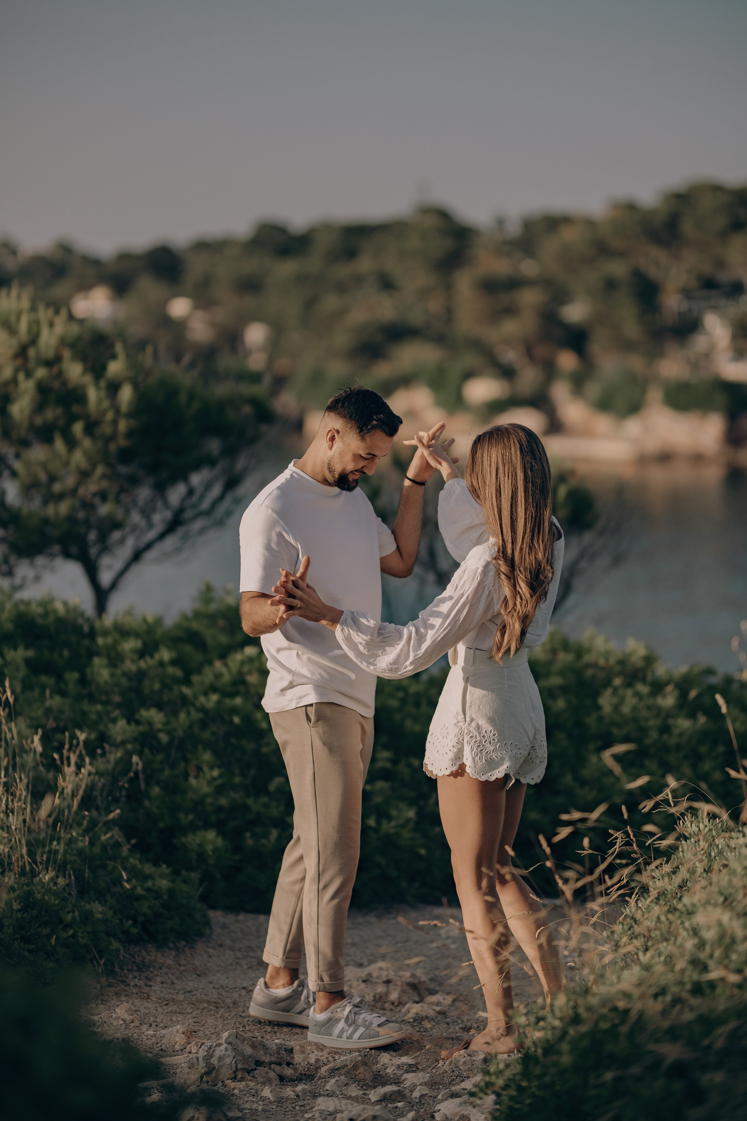 Great day of Magdalena & Zoran. Photographer in Mallorca