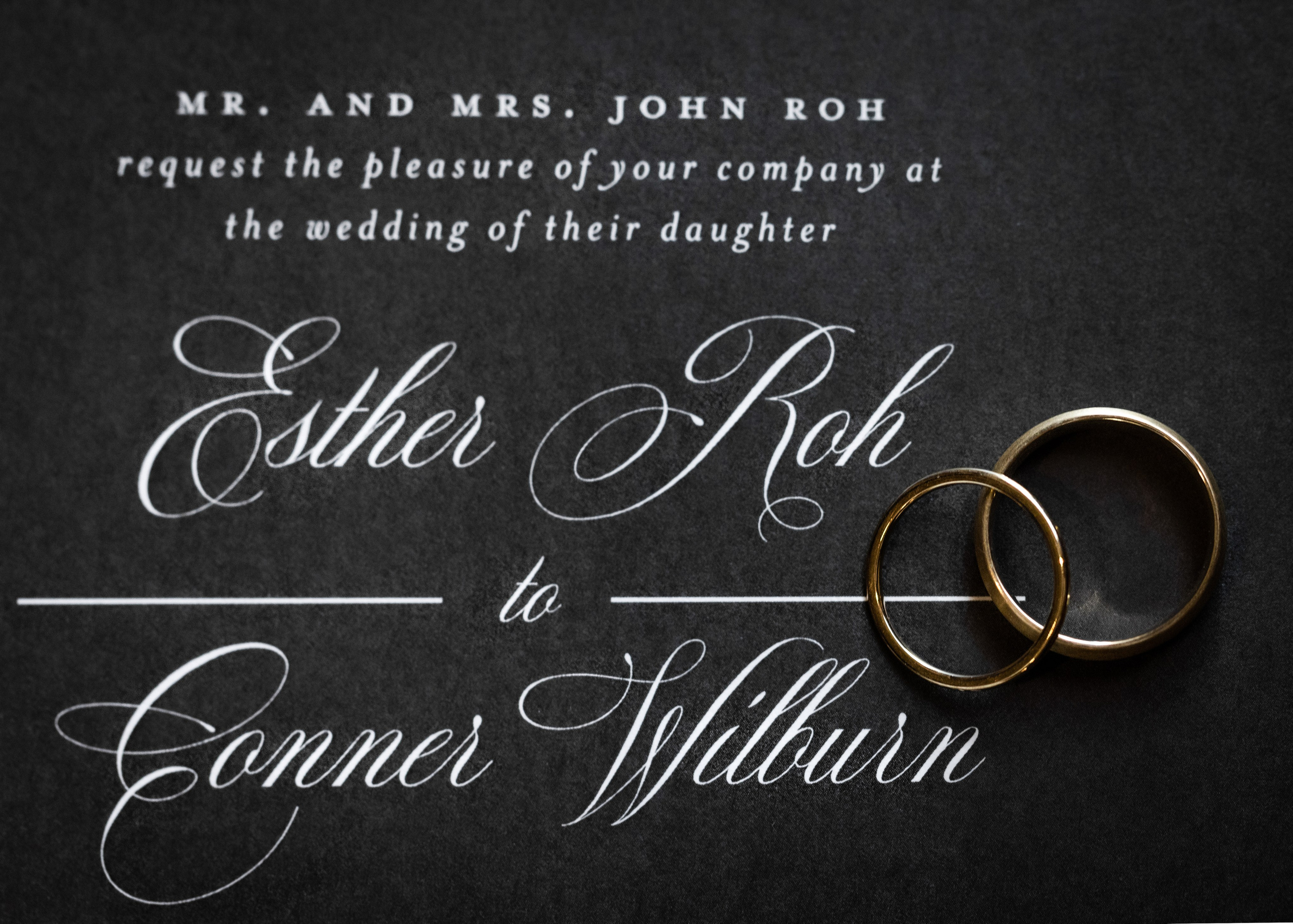Conner Wiburn & Esther Roh in The Venetian in Garfield, NJ. Wedding Photo & Video
