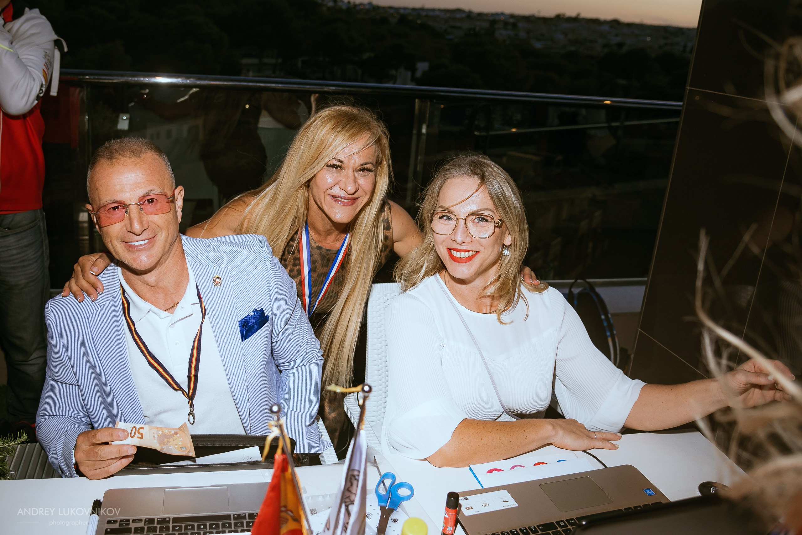 Photoshoot of the IFBB Miss Fit Model Europe 2024 registration in Torrevieja