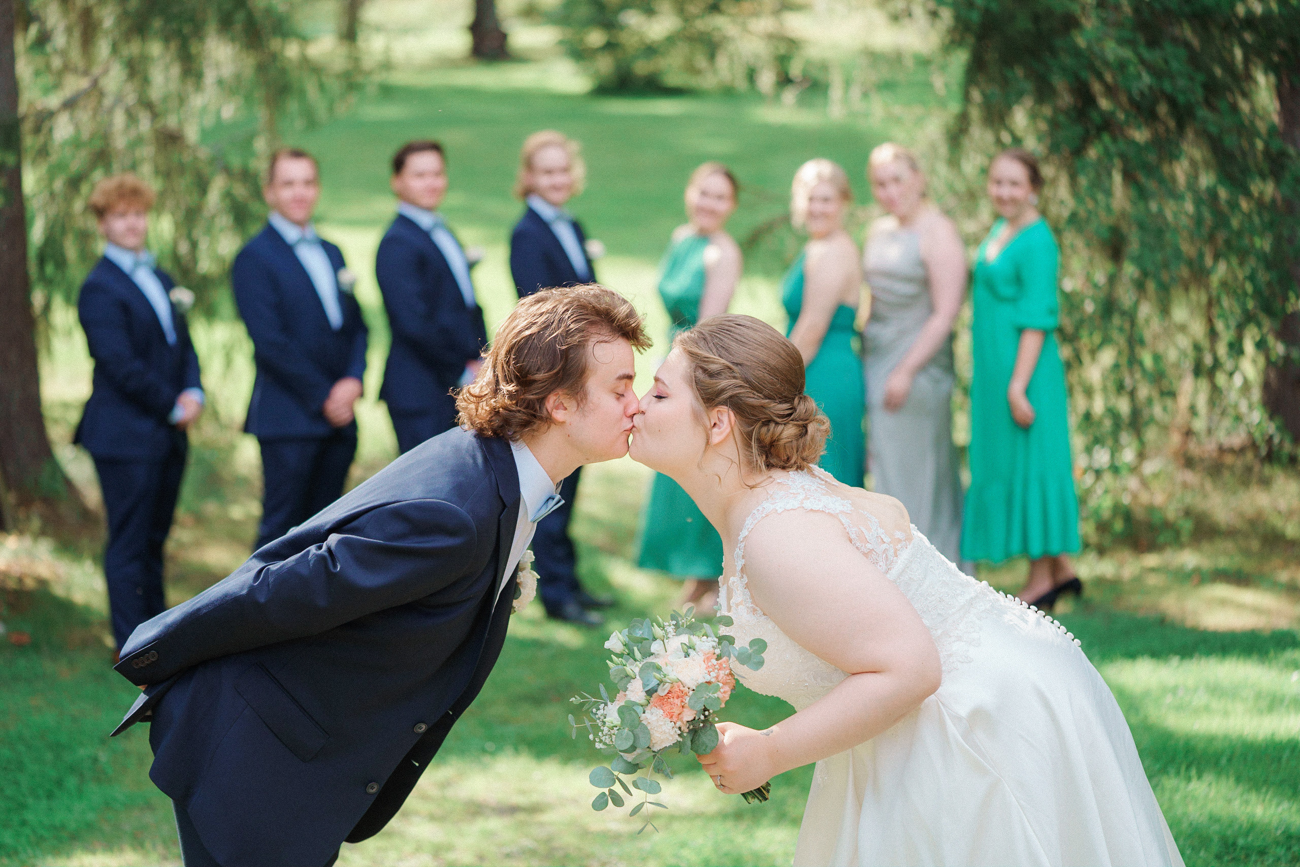 Charlotta ja Dennis, dokumentaarinen hääkuvaus Seinäjoki