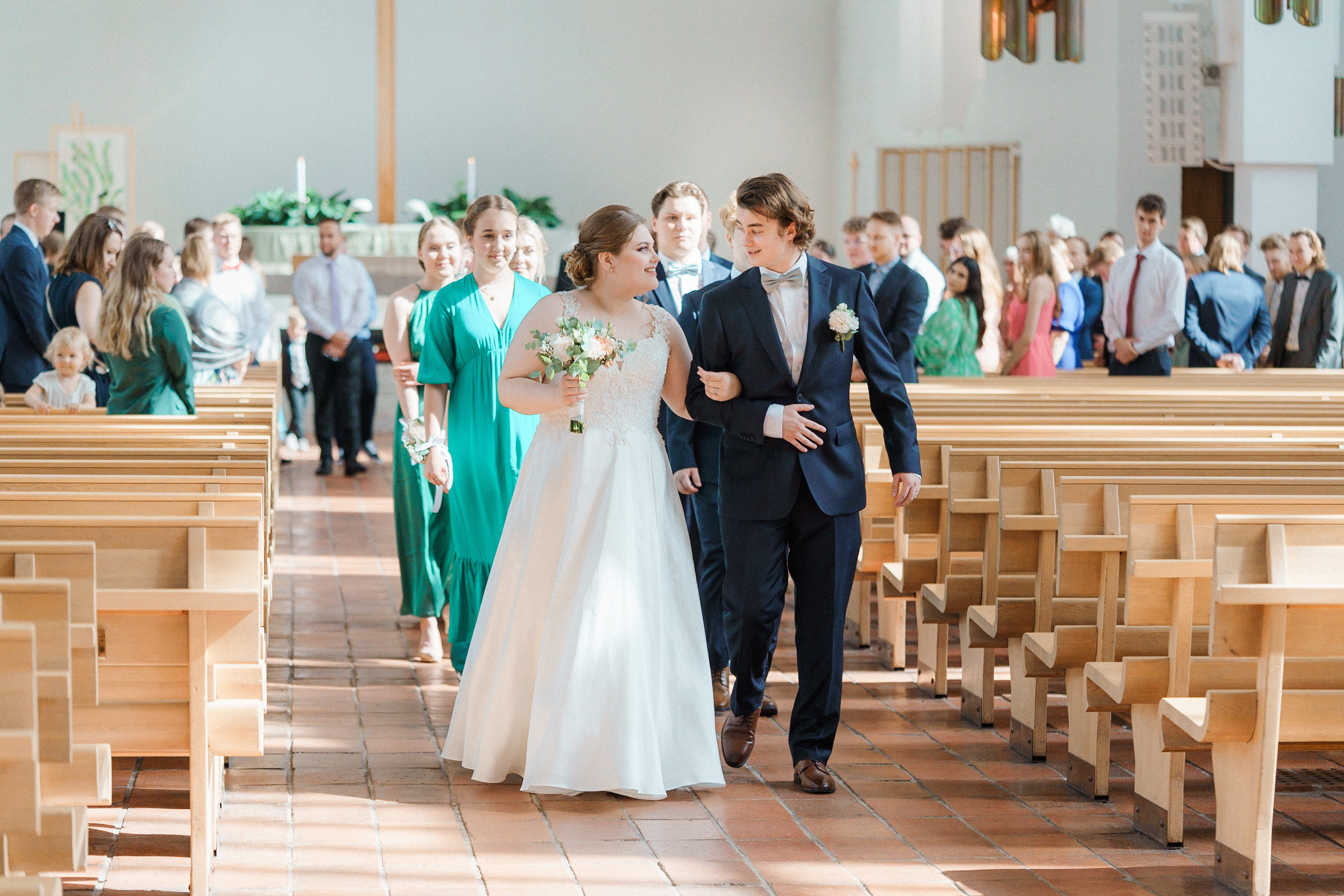 Charlotta ja Dennis, dokumentaarinen hääkuvaus Seinäjoki