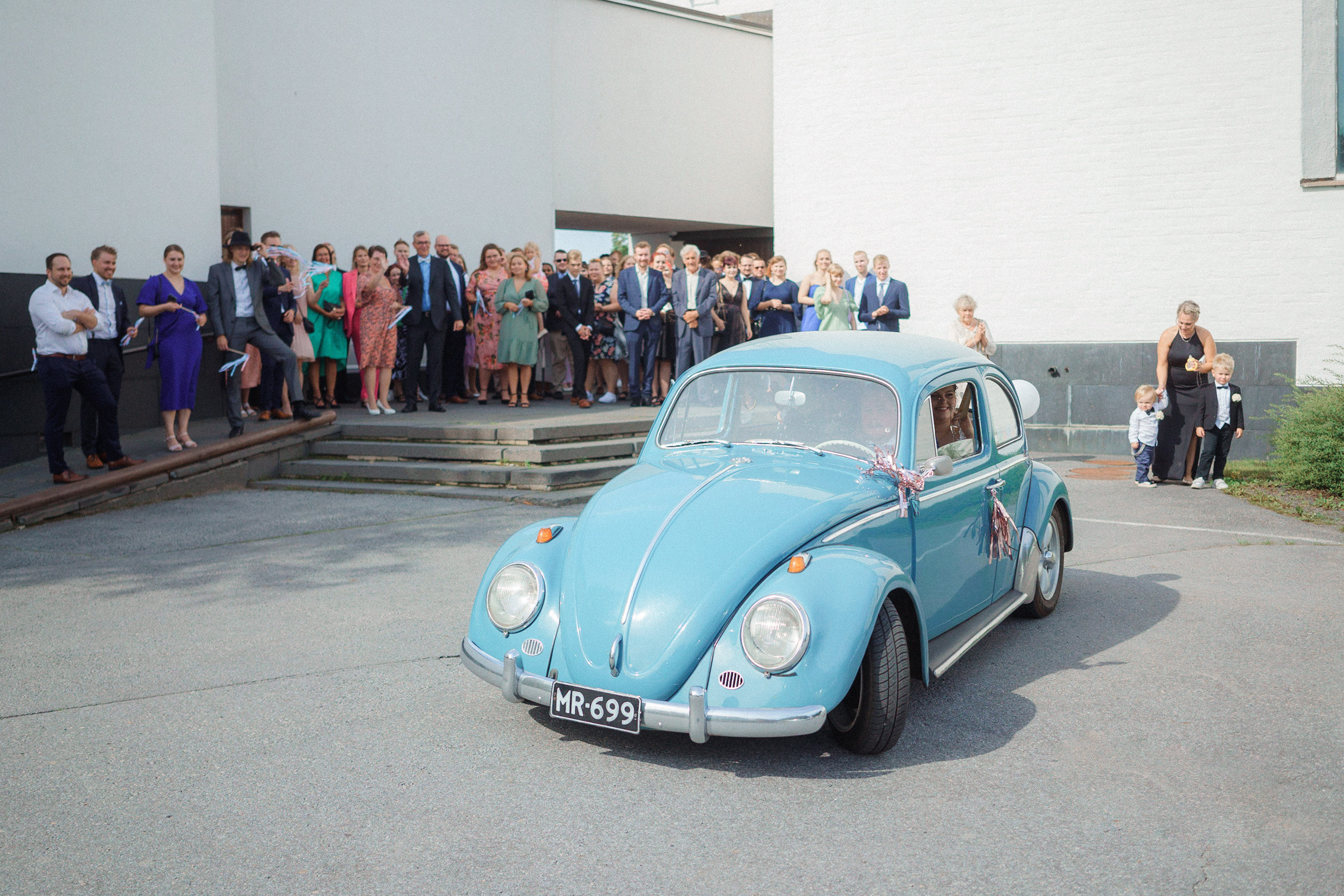 Charlotta ja Dennis, dokumentaarinen hääkuvaus Seinäjoki