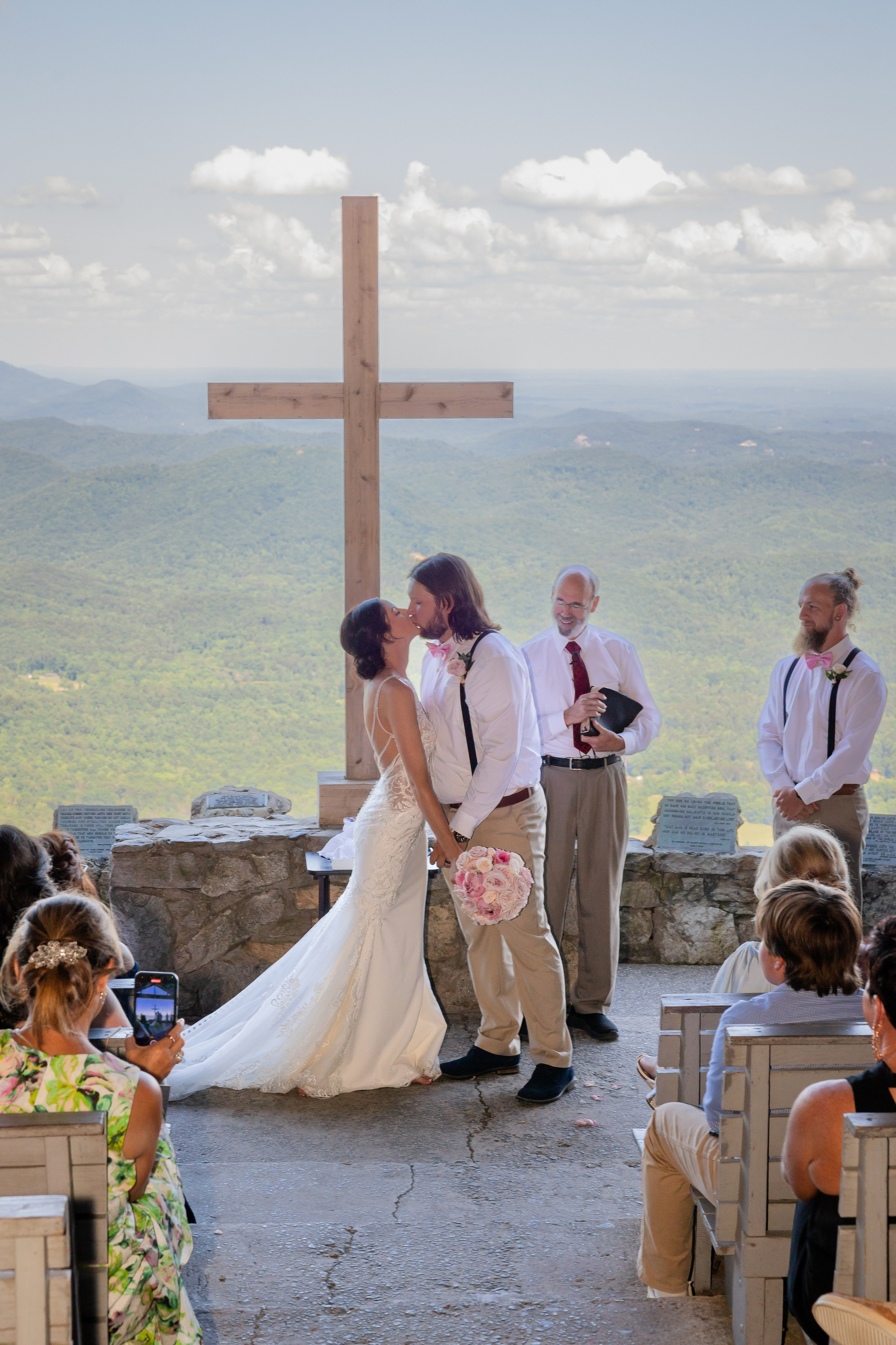 Jacob and Emma: A Wedding at Deerwoode Reserve, Brevard North Carolina. Wedding and portrait photography in Greenville SC