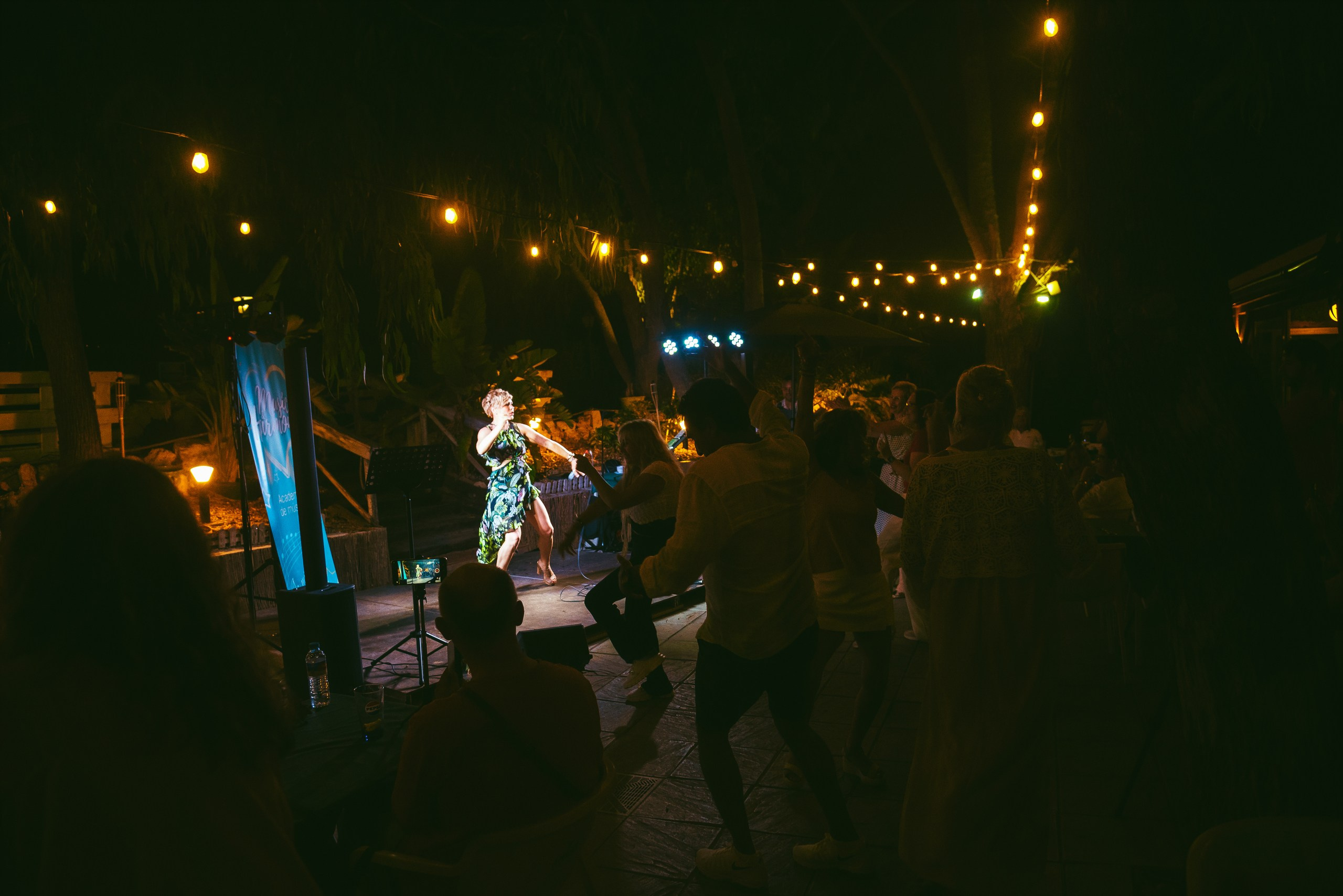 Photo report from a creative evening at the El Bosque Animado restaurant, Torrevieja