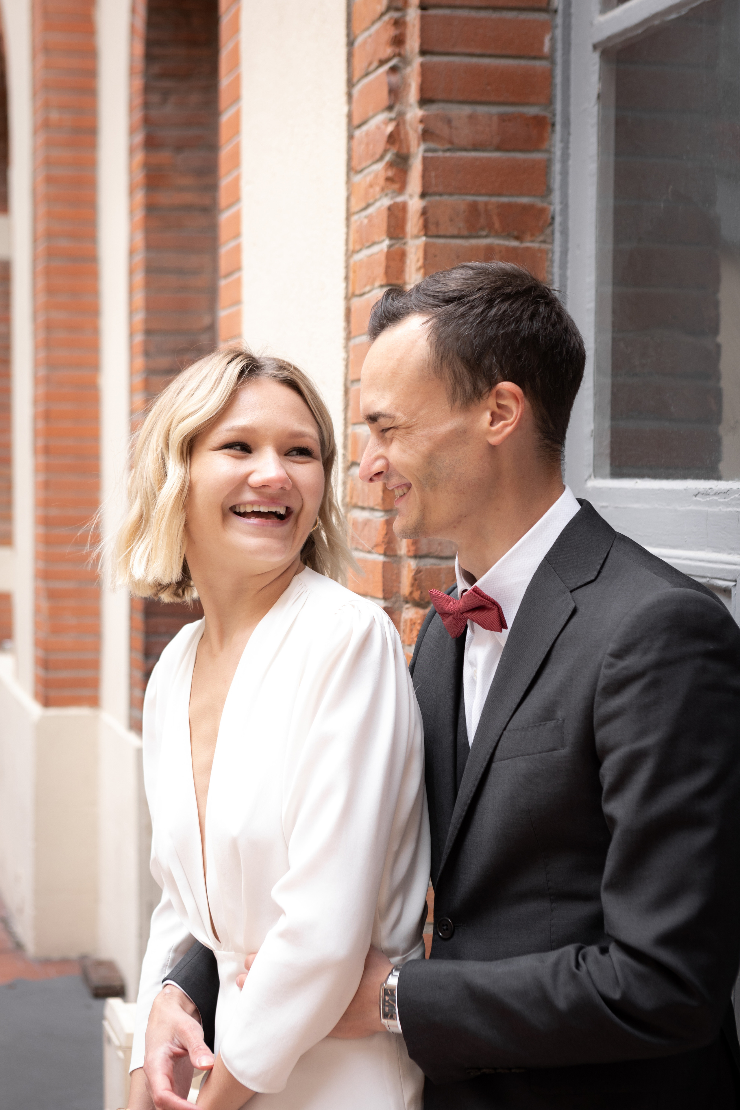 Winter wedding photo session in Toulouse France for Anastasia and Ben. Eugénie Smirnova — your photographer in Toulouse and southwest France