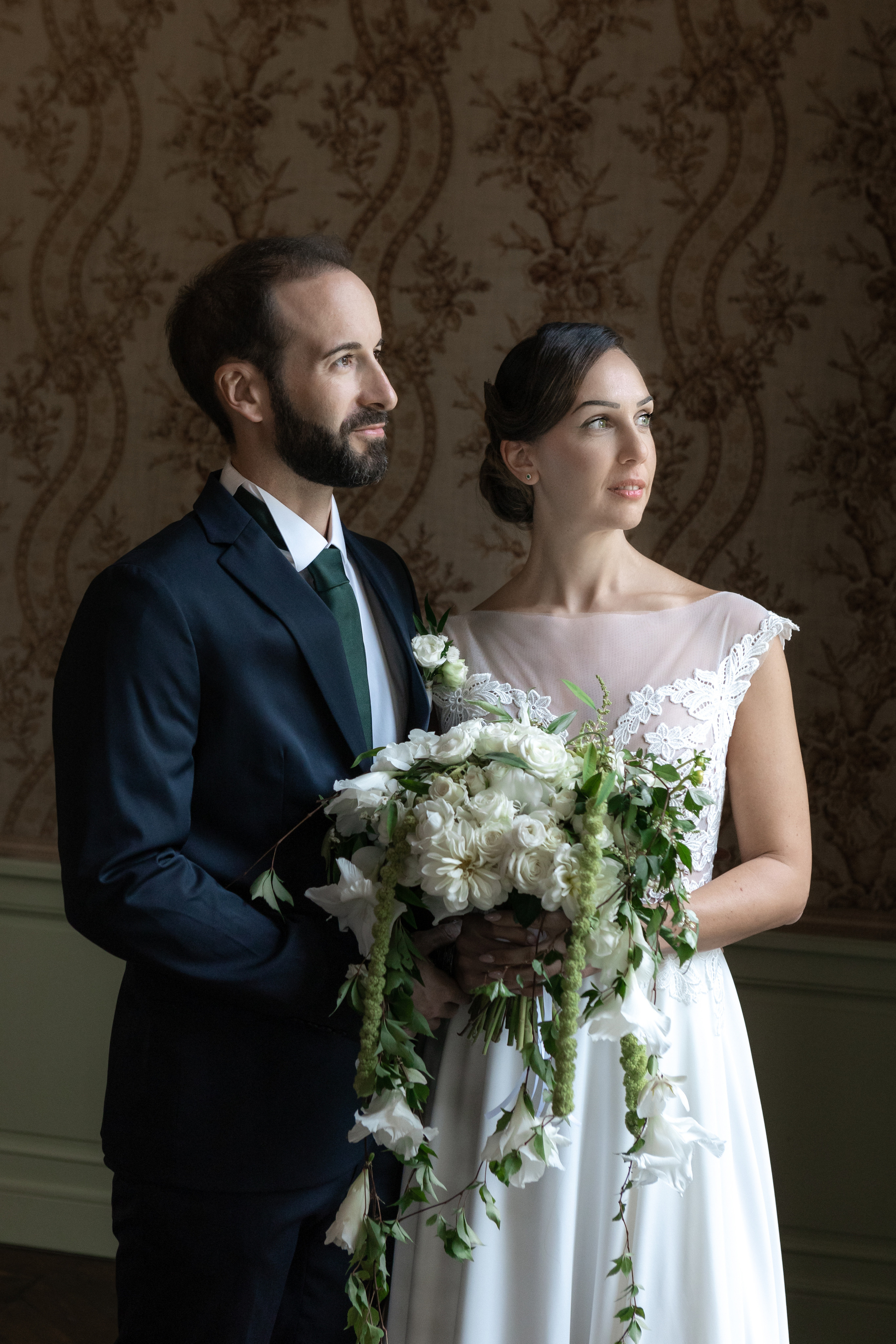 Emerald themed wedding in Château de Puydaniel. Eugénie Smirnova — photographe à Toulouse et dans le sud-ouest de la France