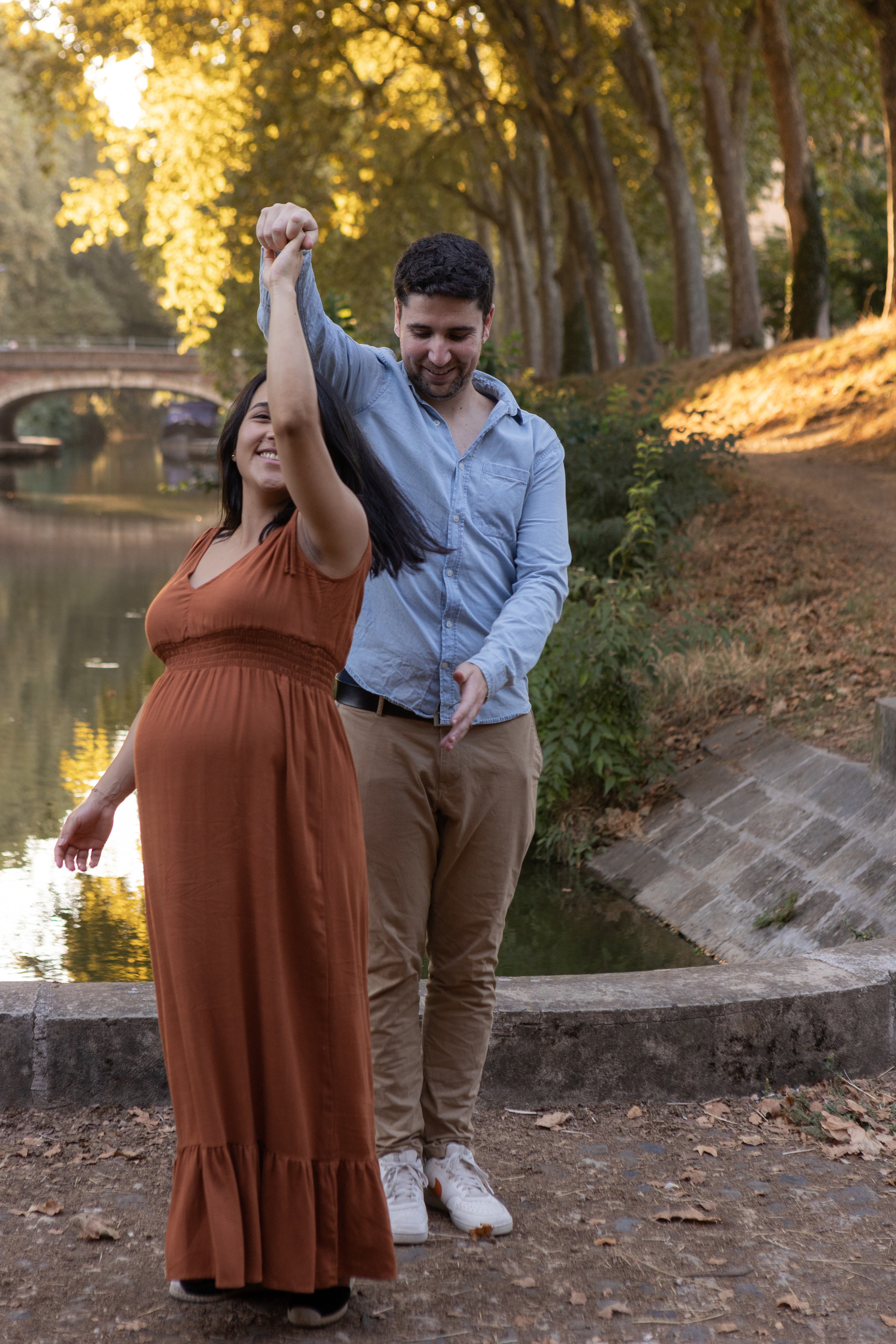 Summer pregnancy photoshoot for Graciela and Mathieu in Toulouse. Евгения Смирнова — Ваш фотограф в Тулузе и на юго-западе Франции