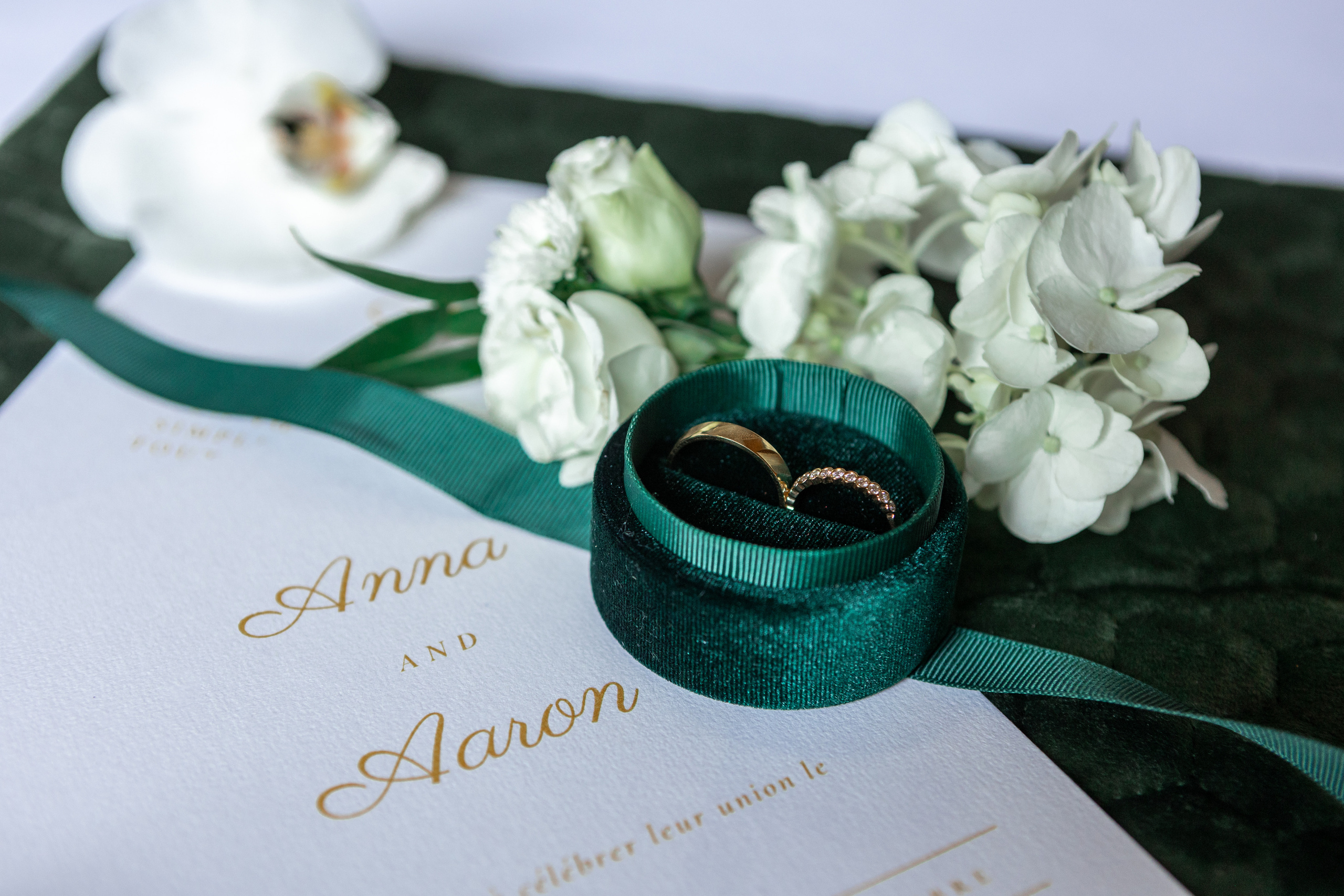 Emerald themed wedding in Château de Puydaniel. Eugénie Smirnova — photographe à Toulouse et dans le sud-ouest de la France