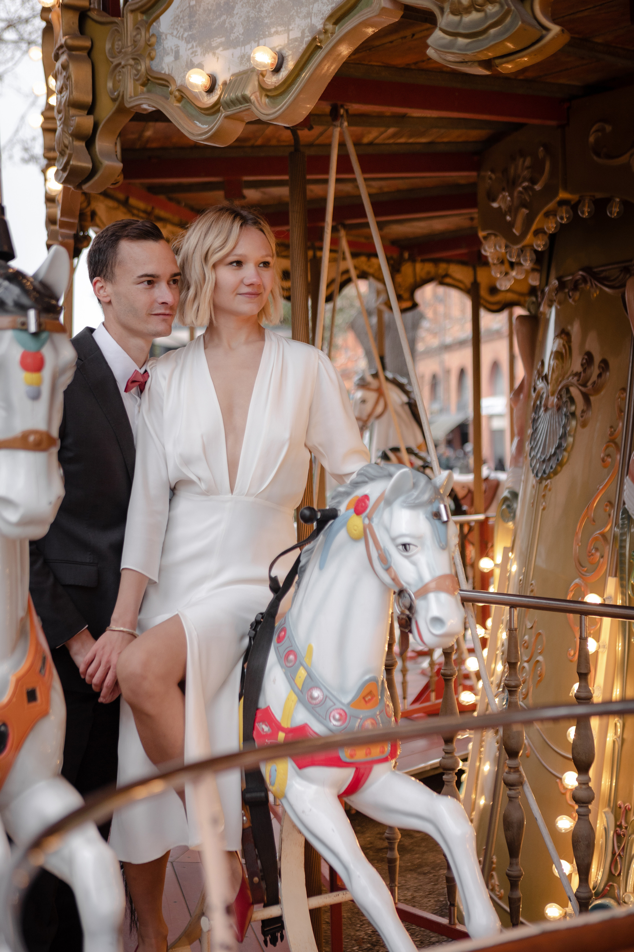 Winter wedding photo session in Toulouse France for Anastasia and Ben. Eugénie Smirnova — your photographer in Toulouse and southwest France