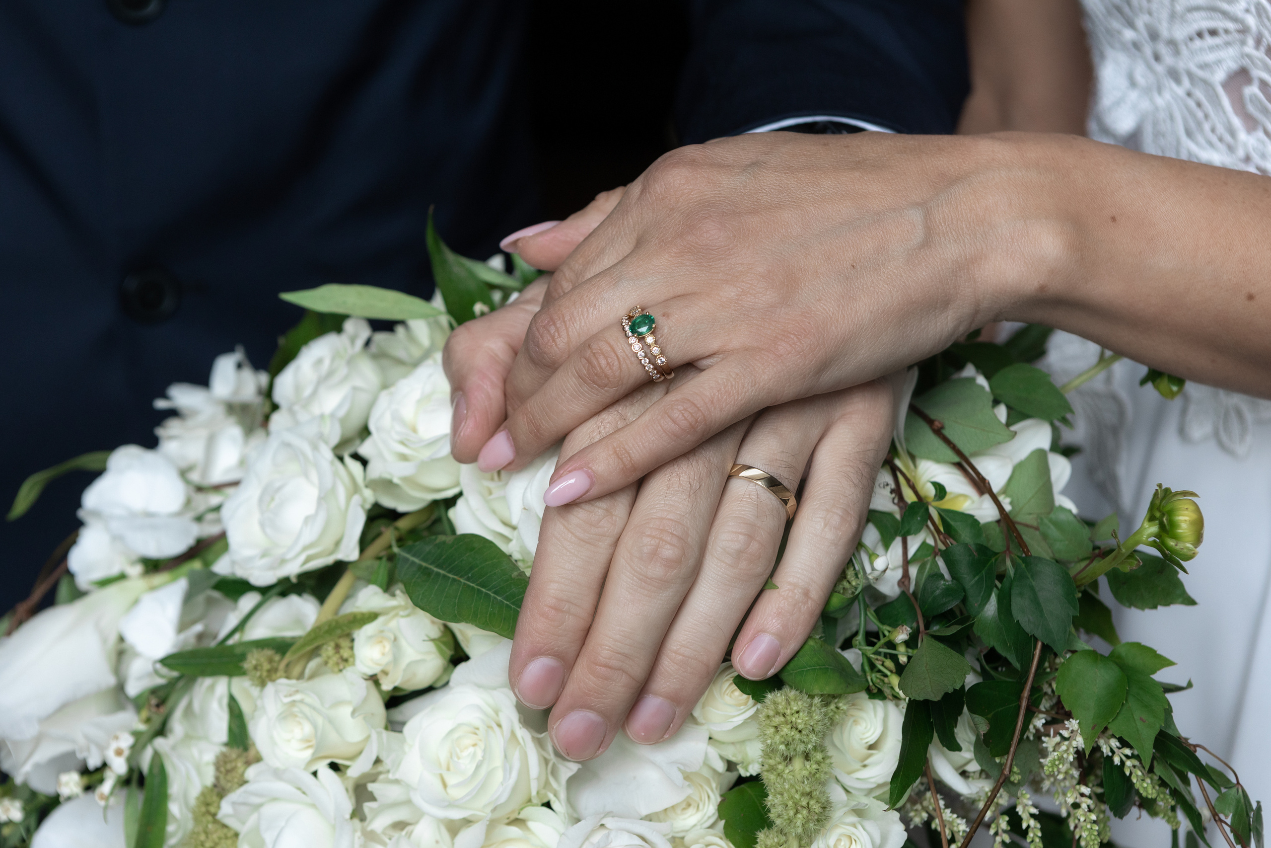 Emerald themed wedding in Château de Puydaniel. Eugénie Smirnova — photographe à Toulouse et dans le sud-ouest de la France