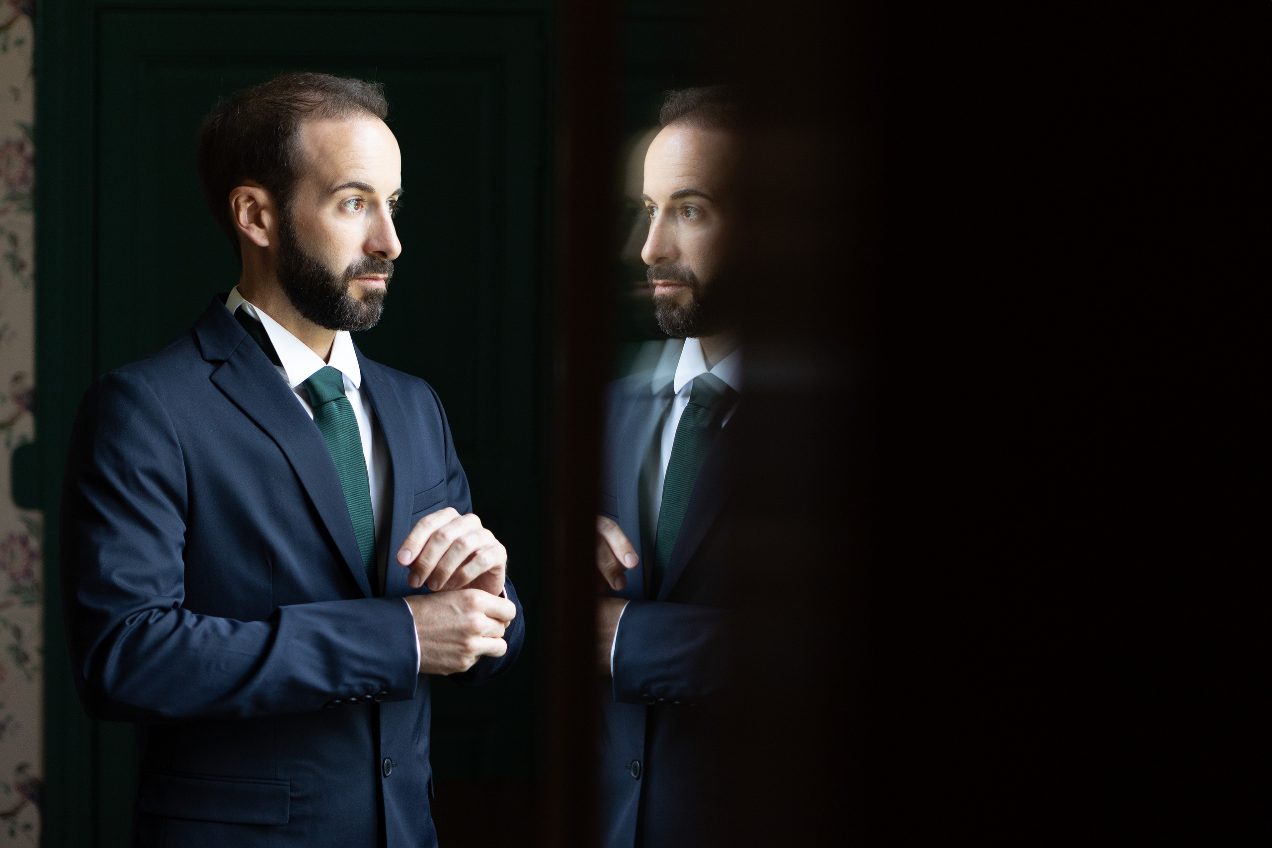Emerald themed wedding in Château de Puydaniel. Eugénie Smirnova — photographe à Toulouse et dans le sud-ouest de la France