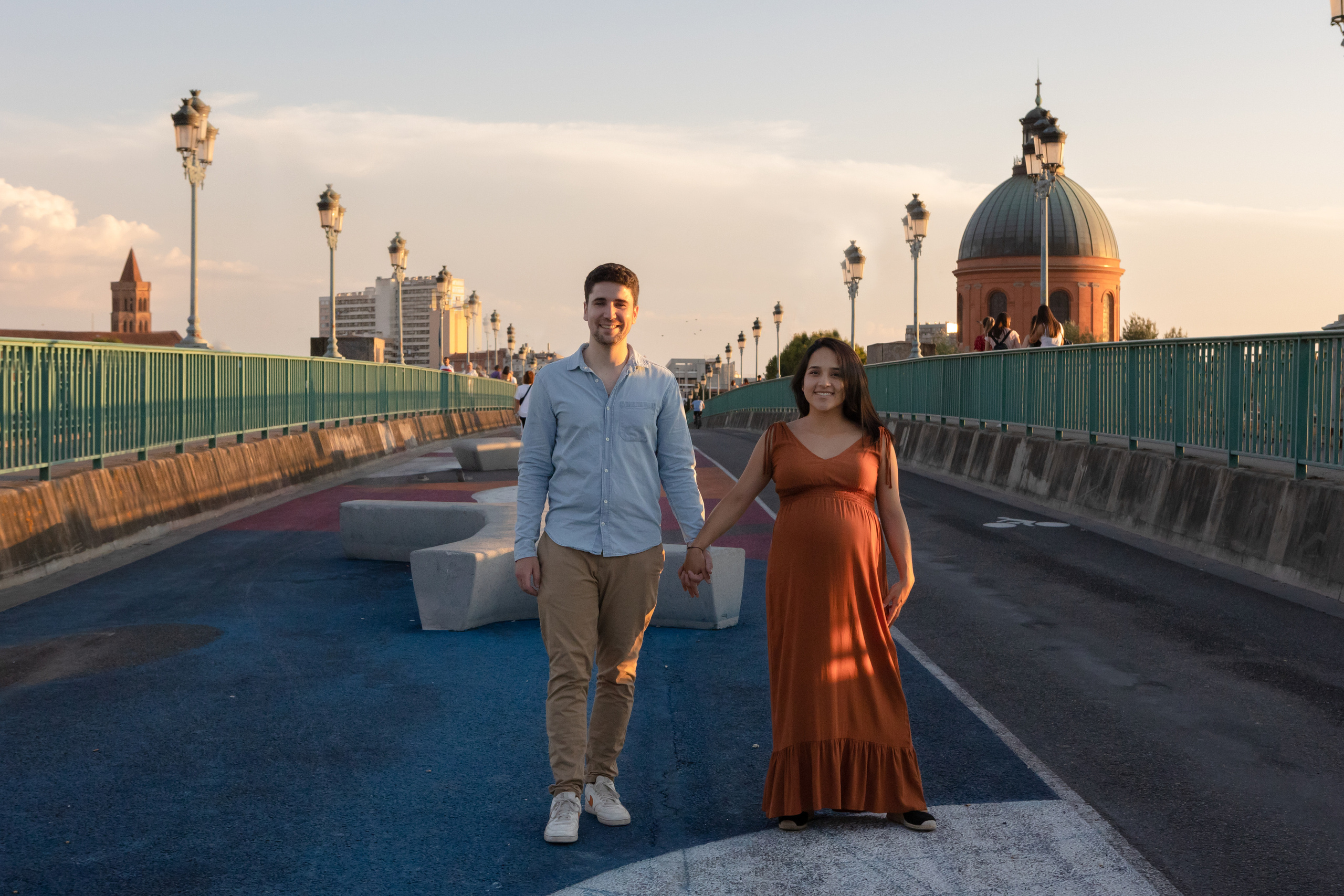 Summer pregnancy photoshoot for Graciela and Mathieu in Toulouse. Евгения Смирнова — Ваш фотограф в Тулузе и на юго-западе Франции