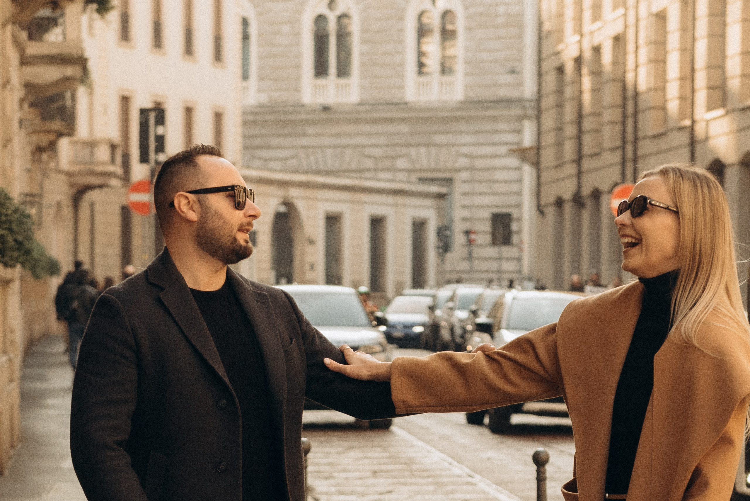 November in Milan. Italian lovestory. Anastasiia Buchinskaia Photographer in Milan