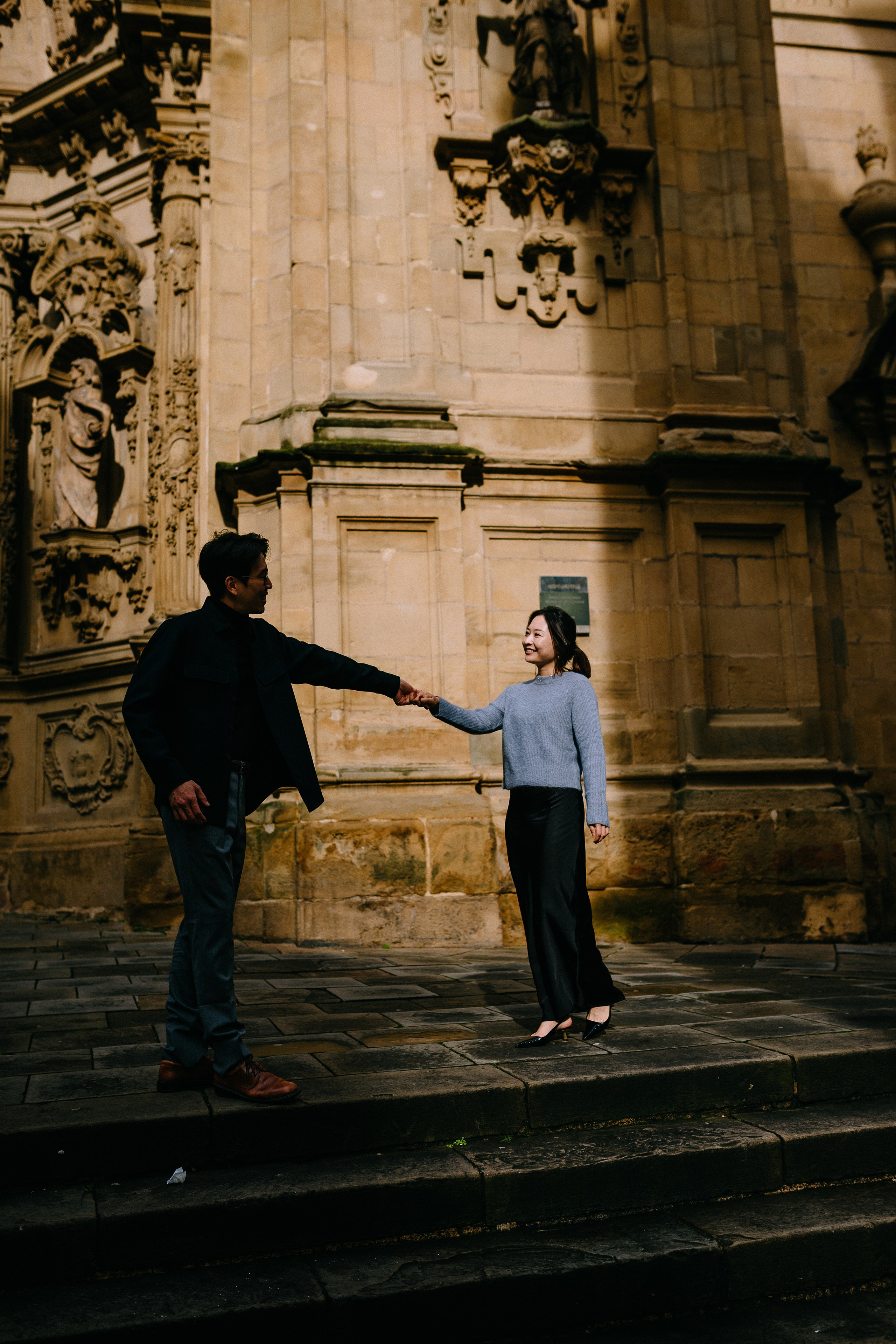 Couple photohoot in San-Sebastian. Photographer in Bilbao Irina Makou