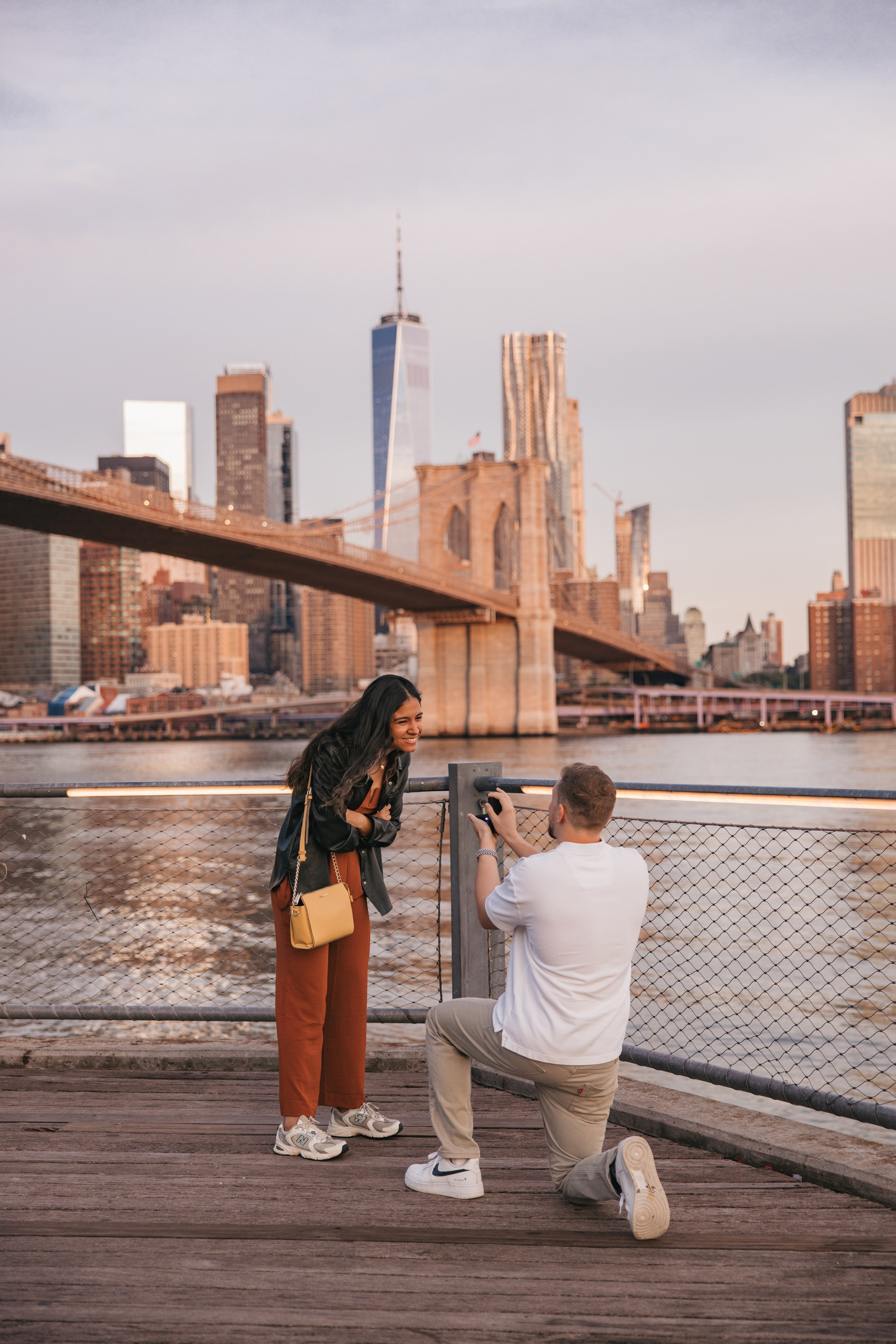 Proposal & Engagement Photographer in NYC. Sasha Amelie | Lifestyle and Wedding Photography | NYC and Beyond