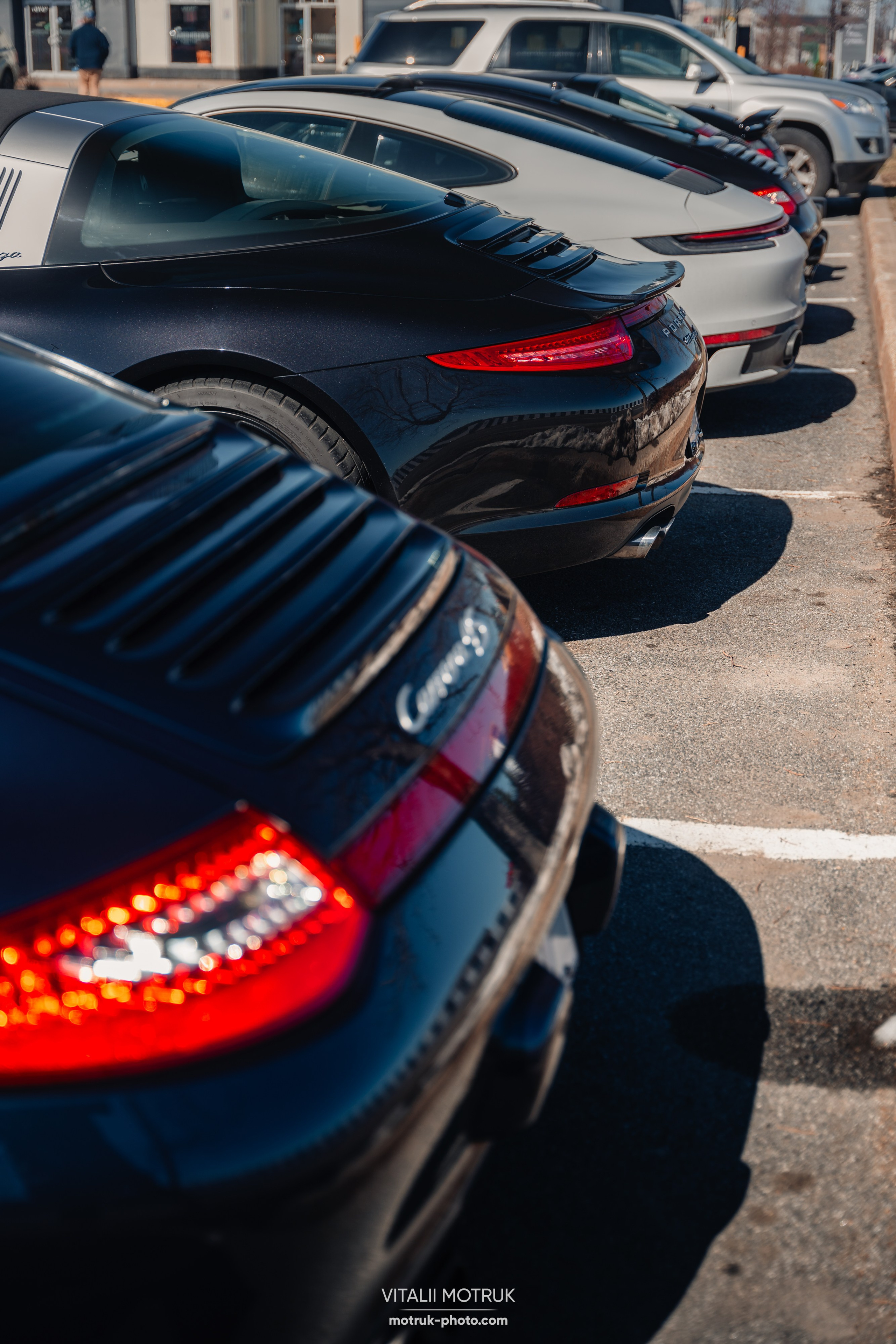 Porsche meet Montreal. Photographer in Paris — Vitalii Motruk