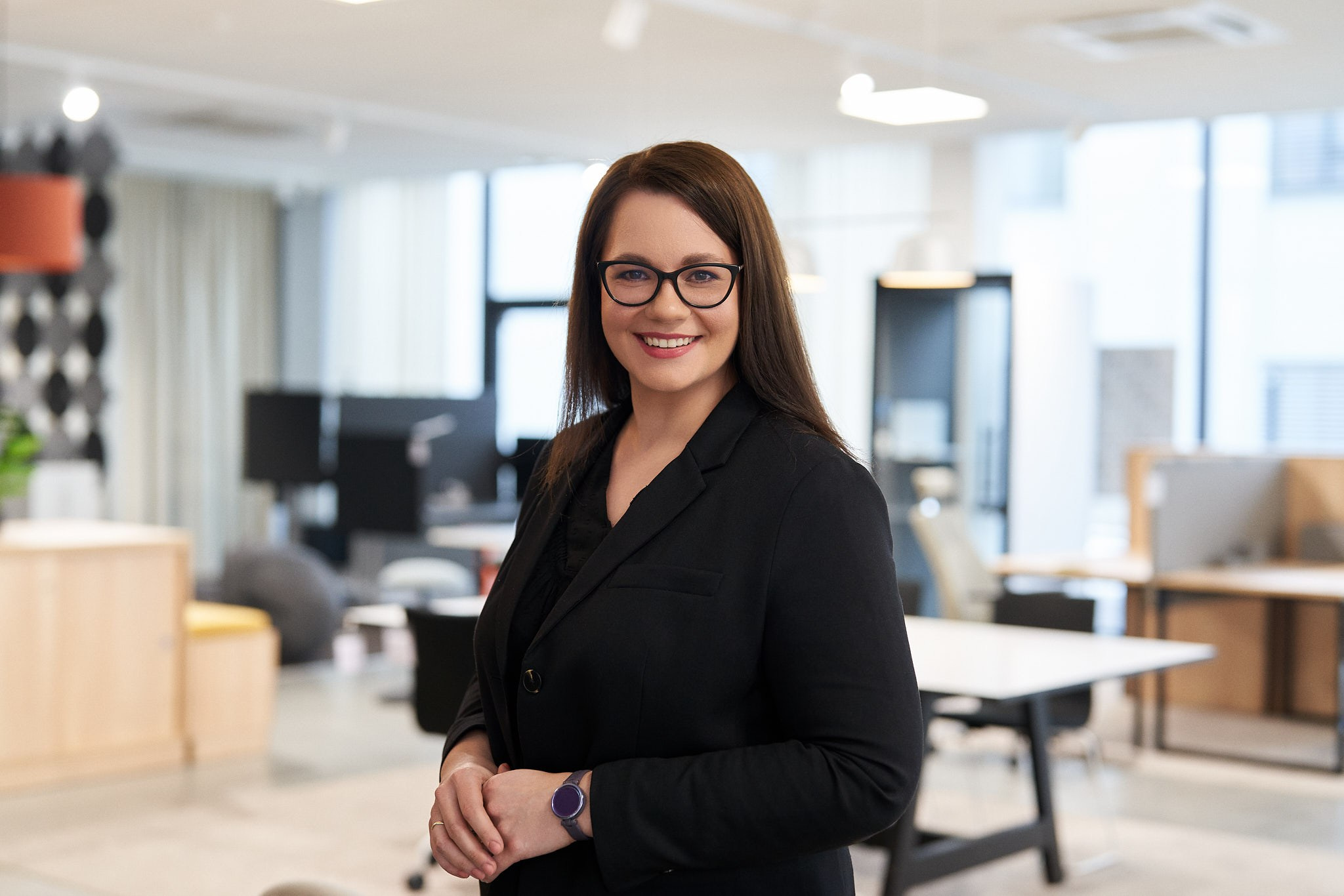 Verslo portreto fotosesija ofise