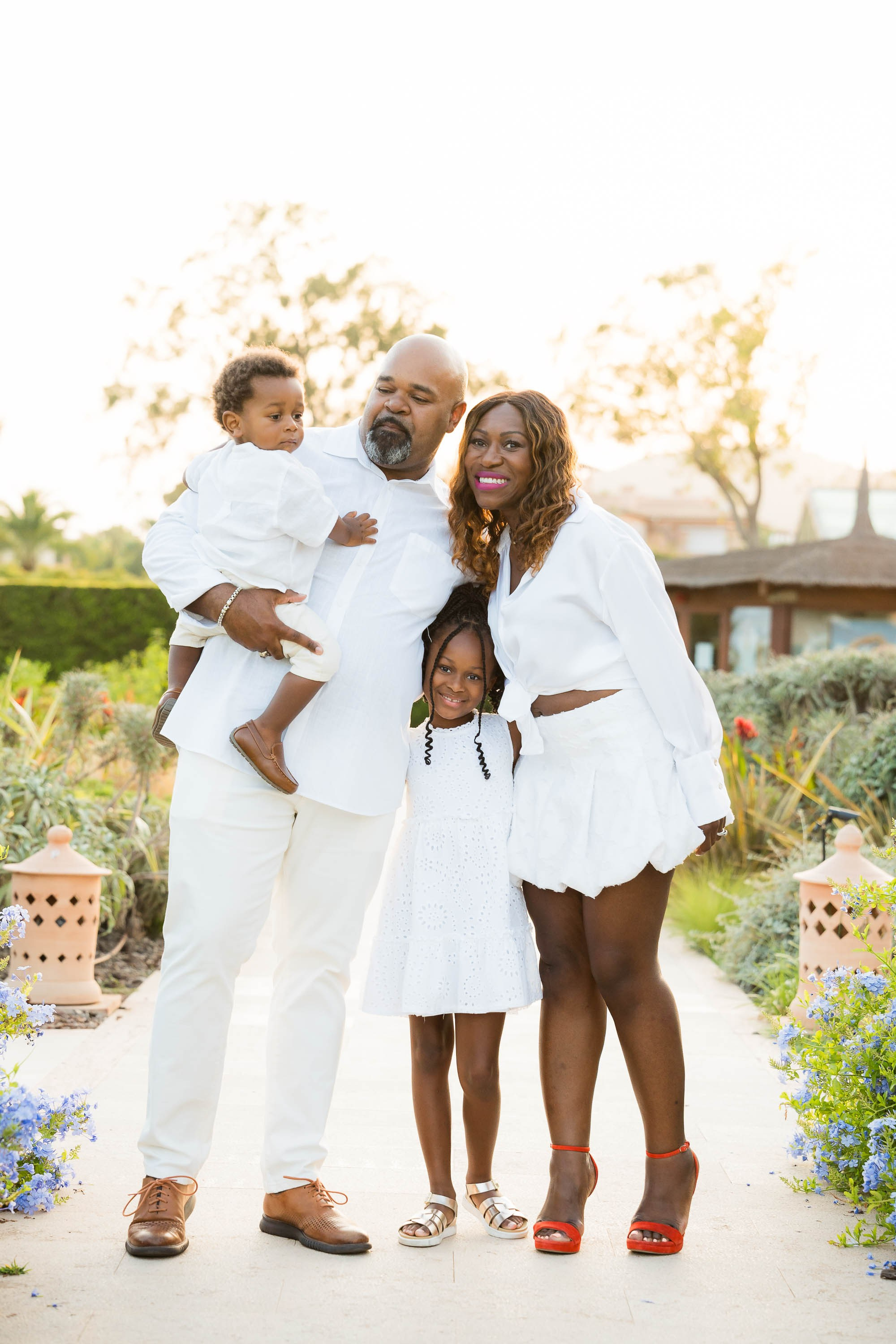 Photographing Family Portraits at St. Regis Mardavall in Mallorca