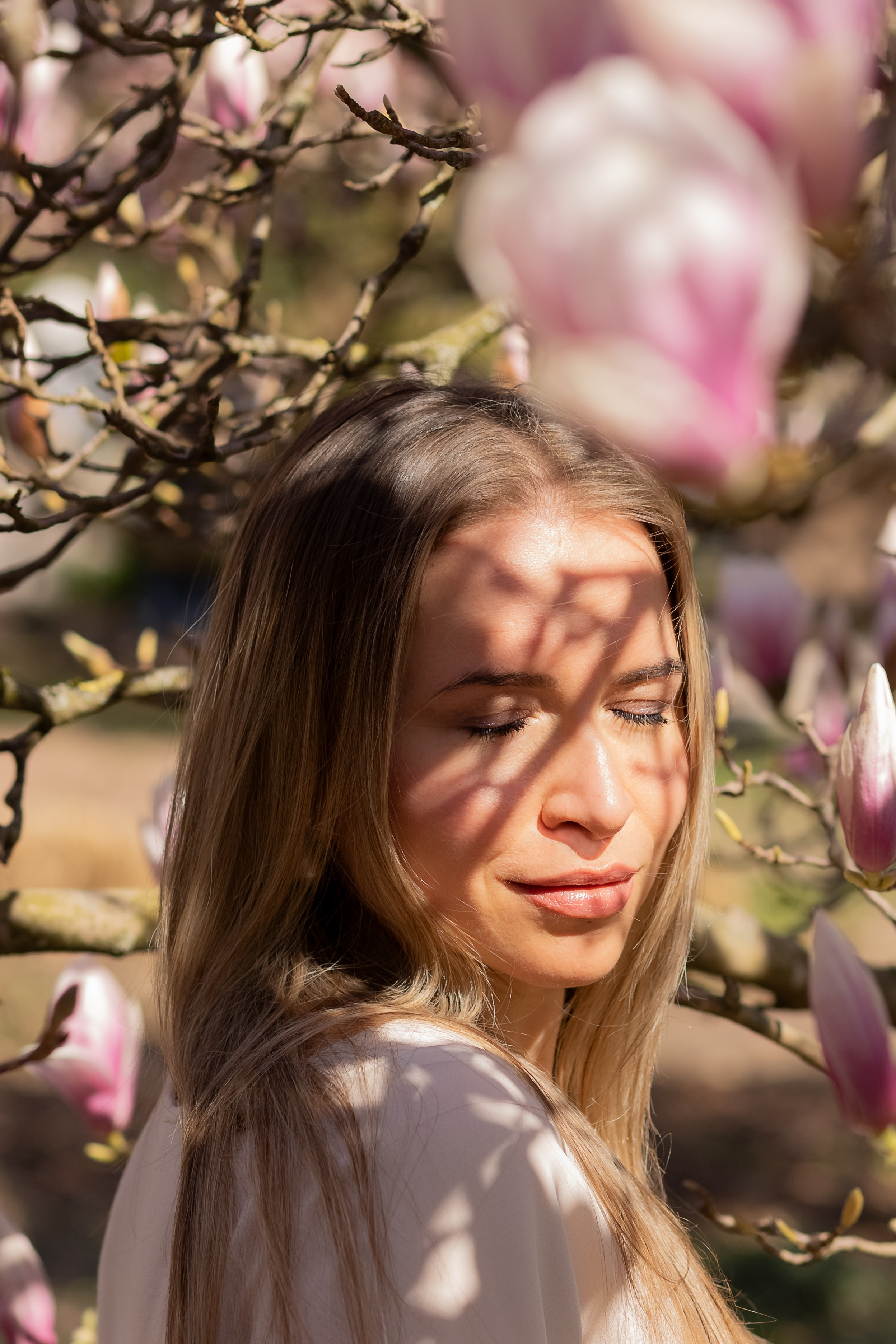 romanisches Foto im Sommer