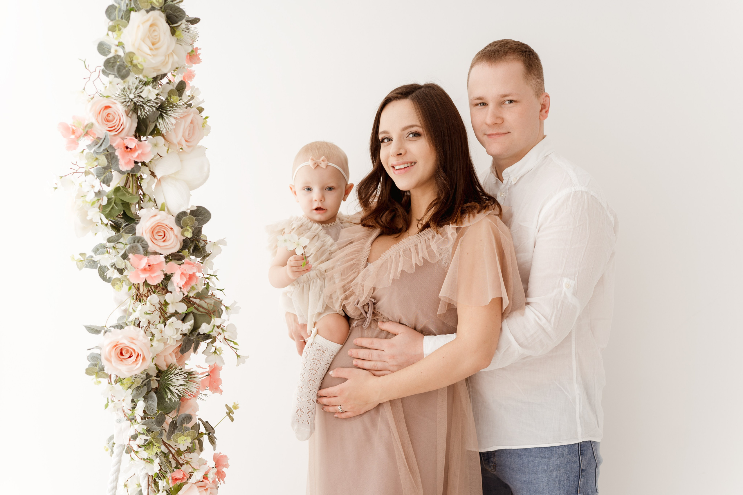Sesja ciążowa Zuzanny. Fotograf Łódź - sesja ciążowa, noworodkowa, dziecięca. Studio w Łodzi