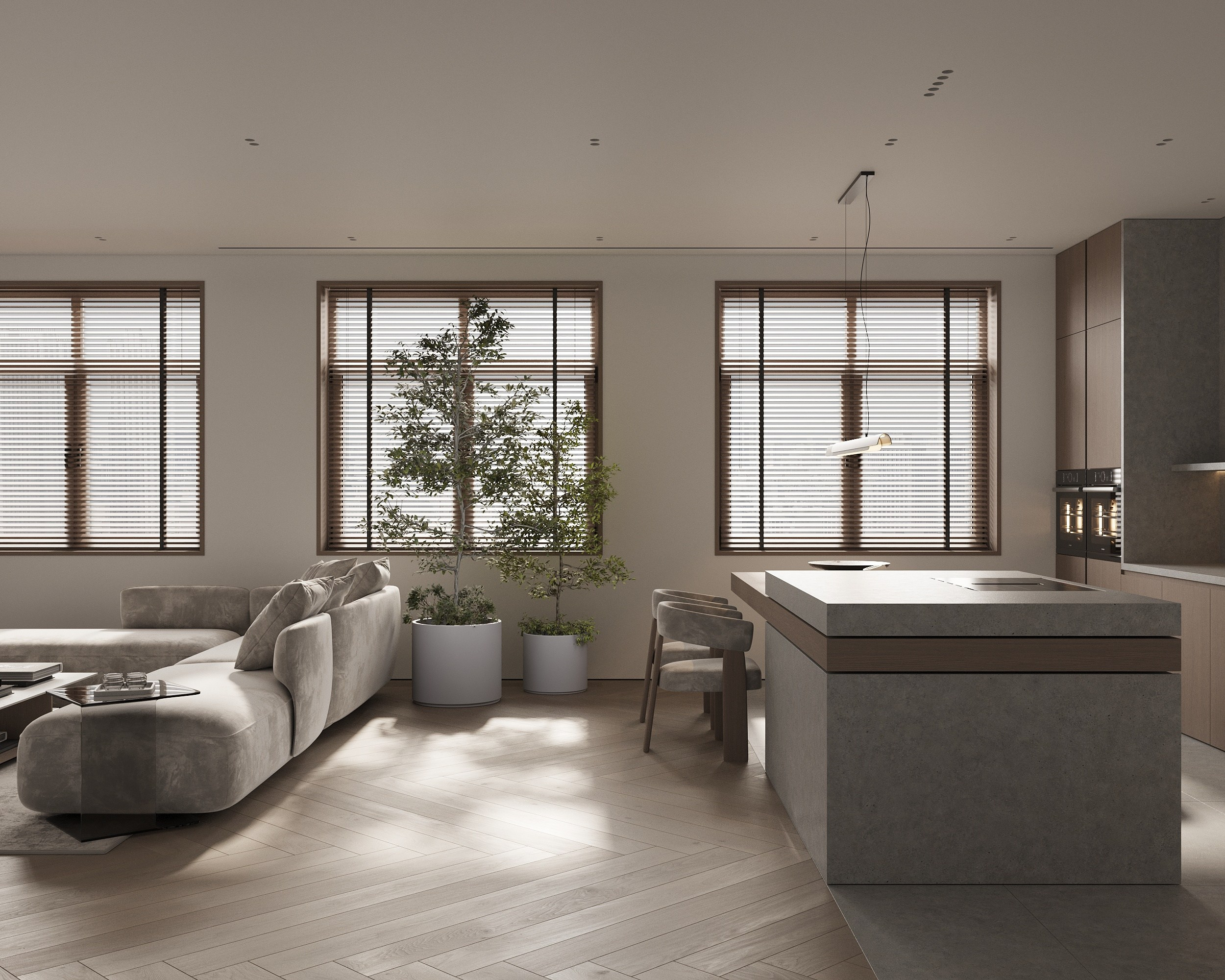 Everything modeled. Simple Archs — high quality visualizations for your interior projects