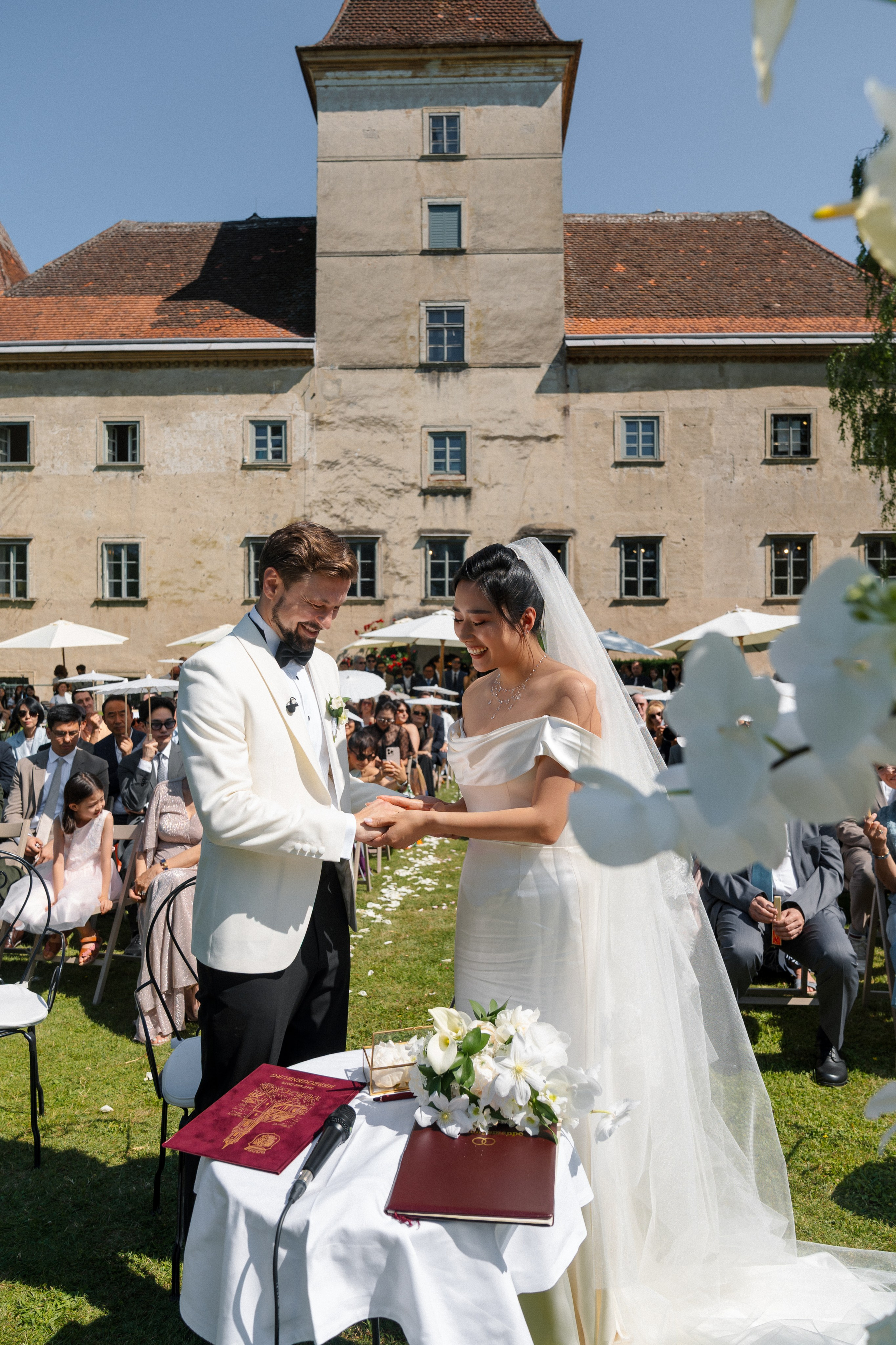 Susan & George · Wedding at Schloss Walpersdorf. Raw Studio: Capturing Elegant weddings accross Europe