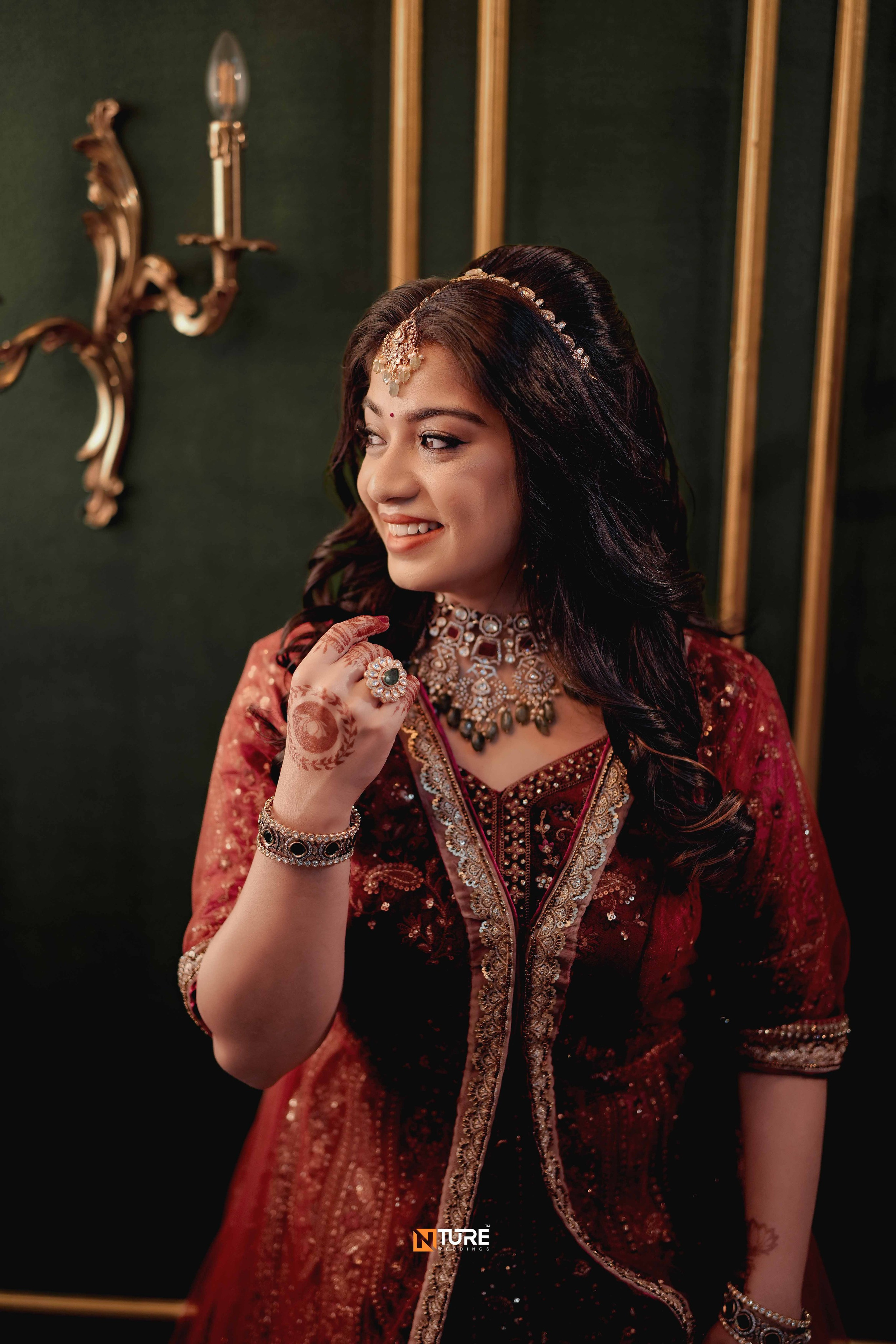 NAMITHA & MUGESH. NTURE WEDDING