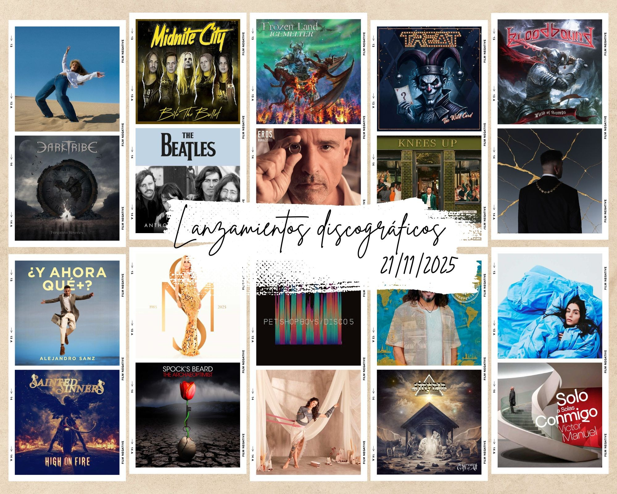 Próximos lanzamientos discográficos más interesantes: 21 de noviembre de 2025 | FOTKAI