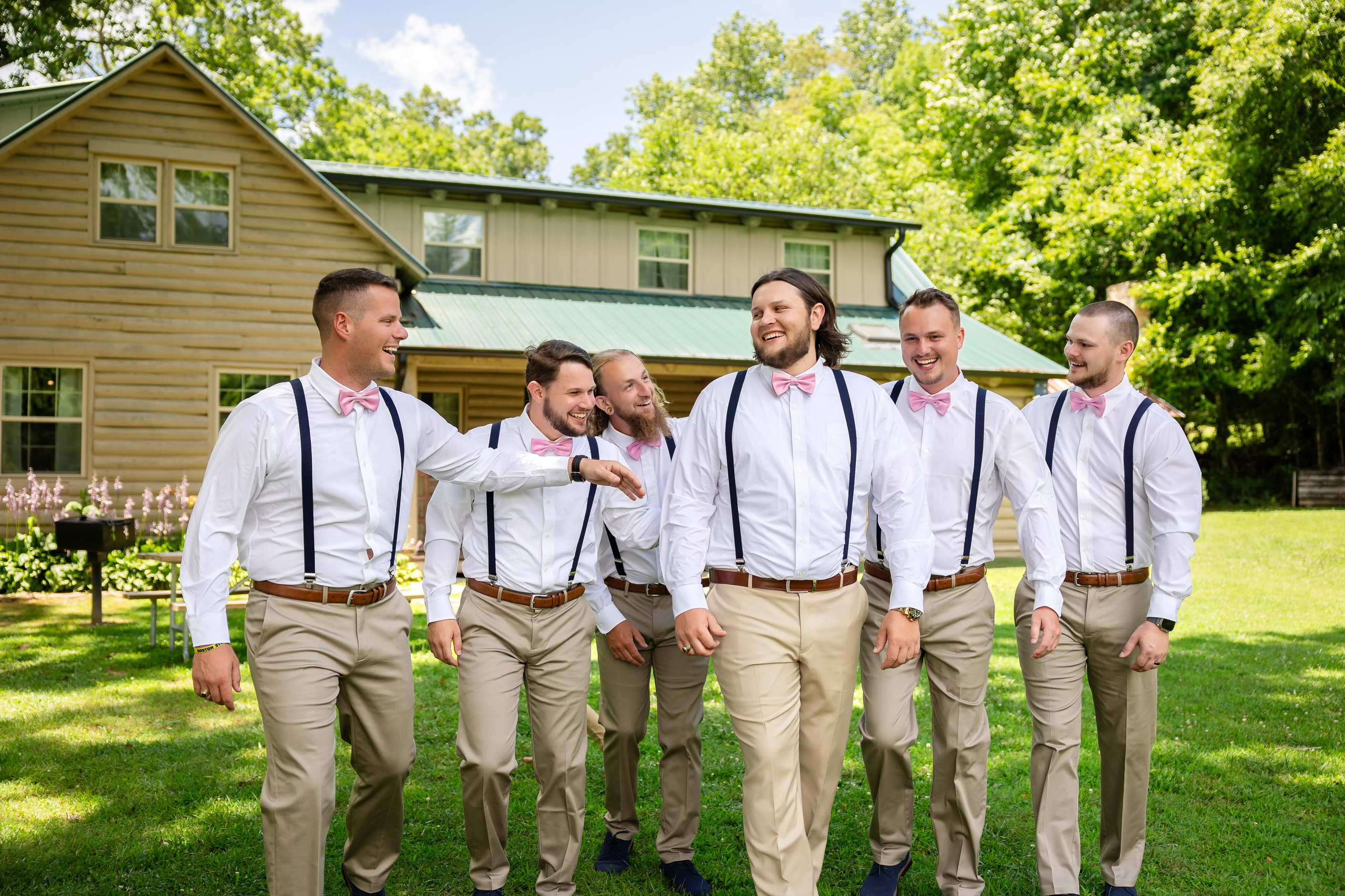 Jacob and Emma: A Wedding at Deerwoode Reserve, Brevard North Carolina. Wedding and portrait photography in Greenville SC