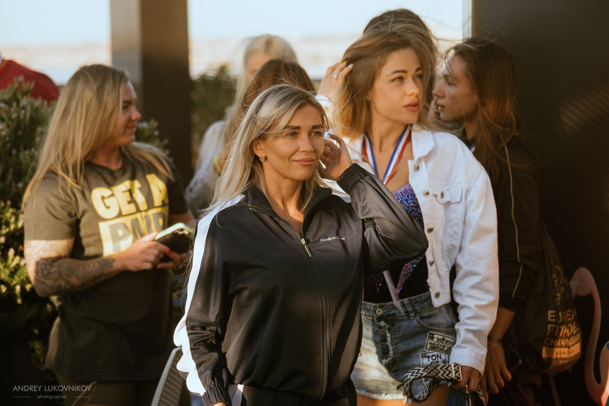 Photoshoot of the IFBB Miss Fit Model Europe 2024 registration in Torrevieja