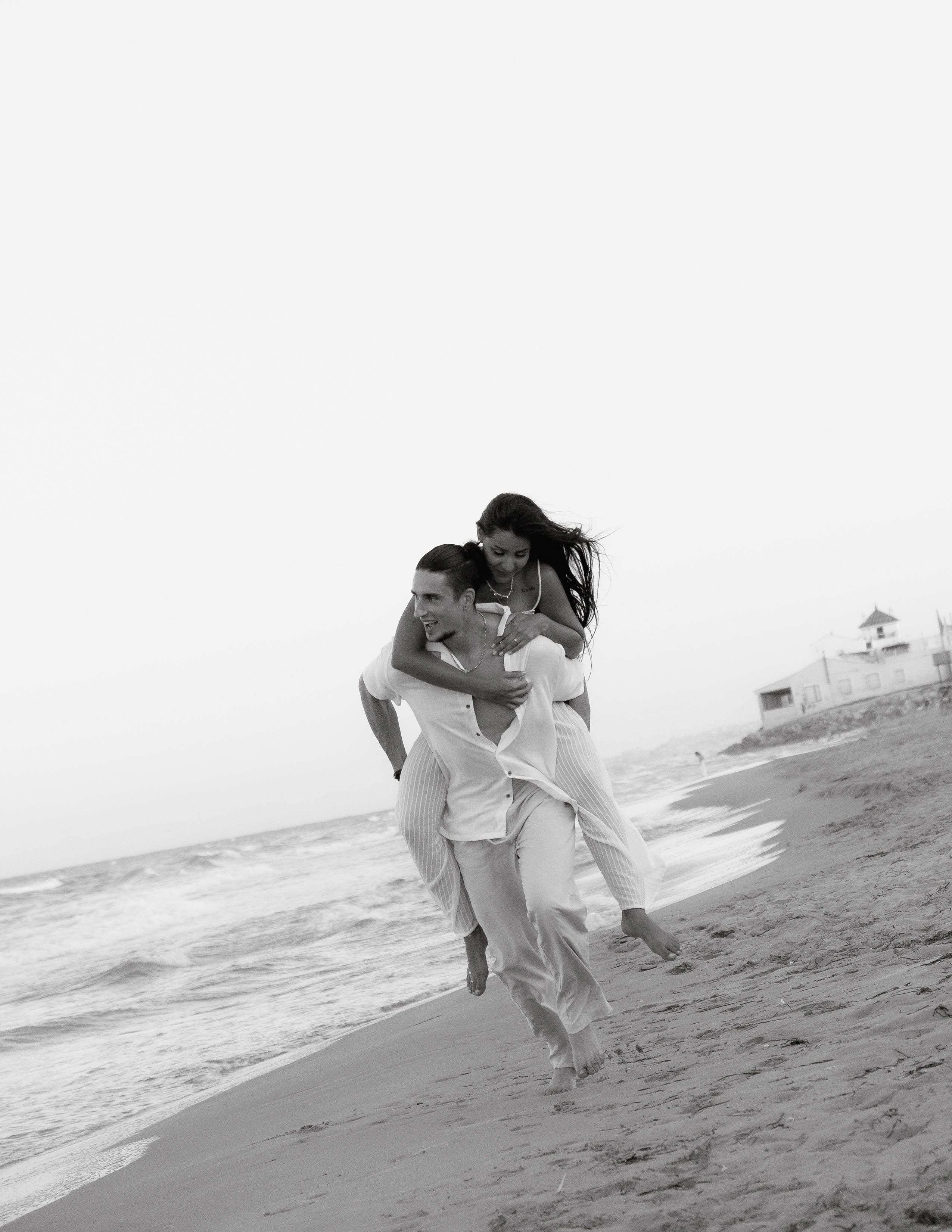 Historia de amor al atardecer en Guardamar — Fotógrafo en Alicante y Torrevieja