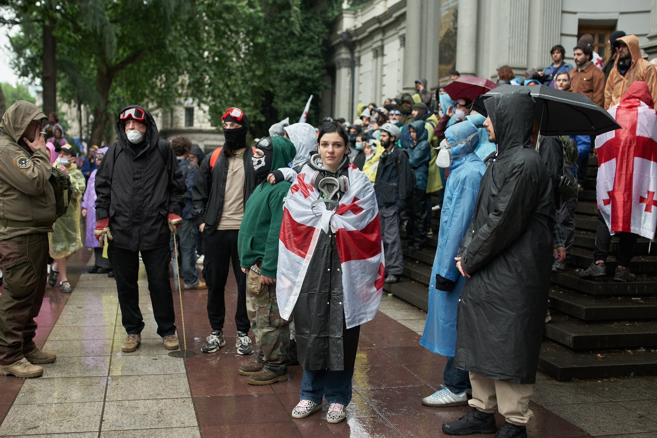 Georgia against «foreign law»/ არა რუსულ კანონს. Visual artist