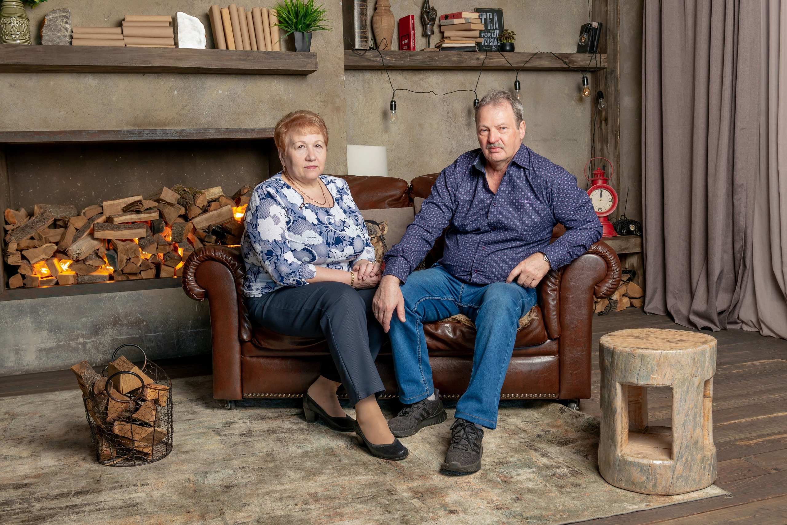 Photosession of a married couple in the studio. FOTÓGRAFO MÉXICO QUINTANA ROO