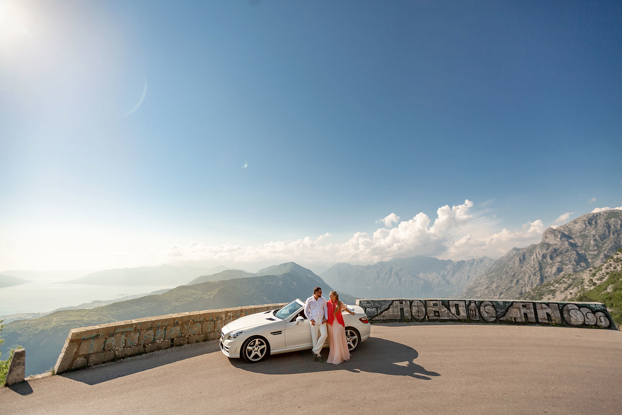 Lovcen ve Lustica Montenegro'da Fotoğrafçı