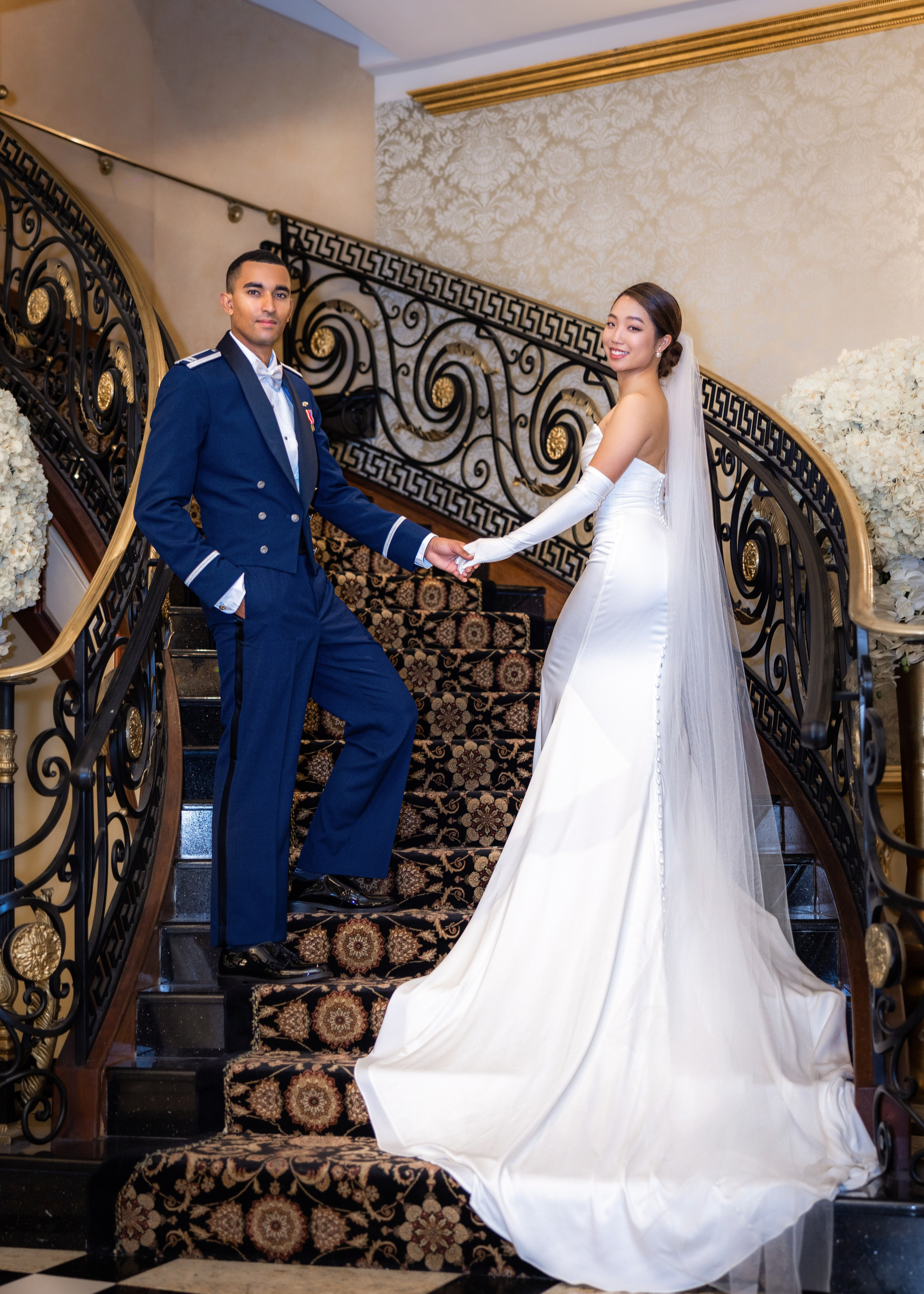 Conner Wiburn & Esther Roh in The Venetian in Garfield, NJ. Wedding Photo & Video