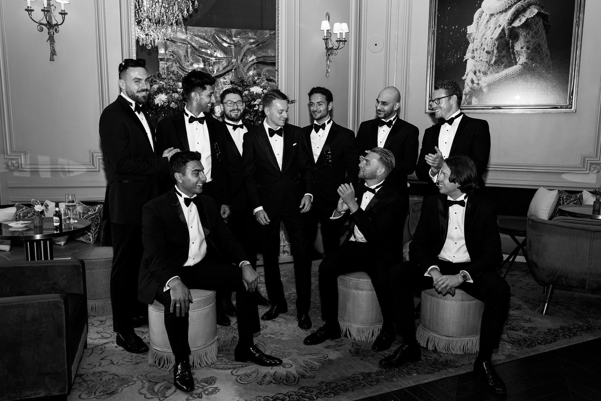 Wedding in Mandarin Oriental Ritz hotel, Madrid. Wedding photographer videographer Spain