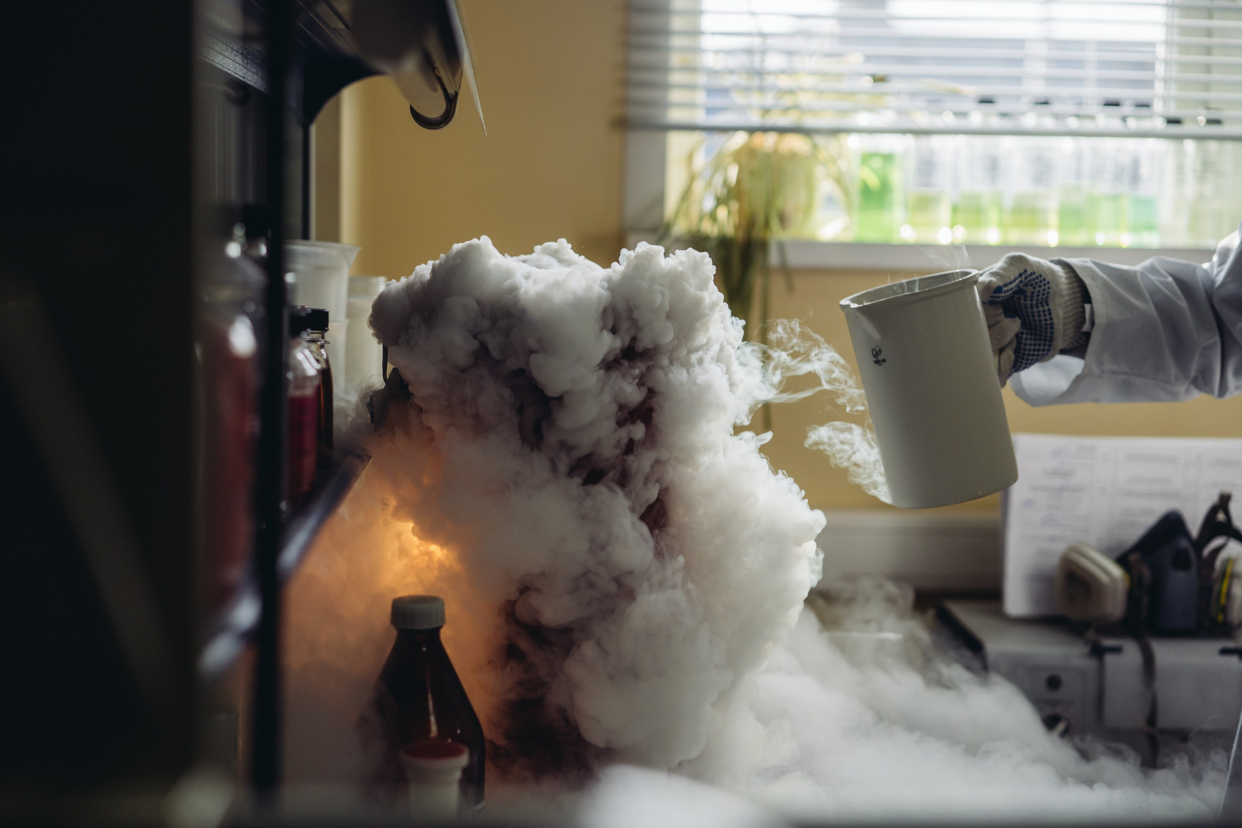 Chemical production documentary photography