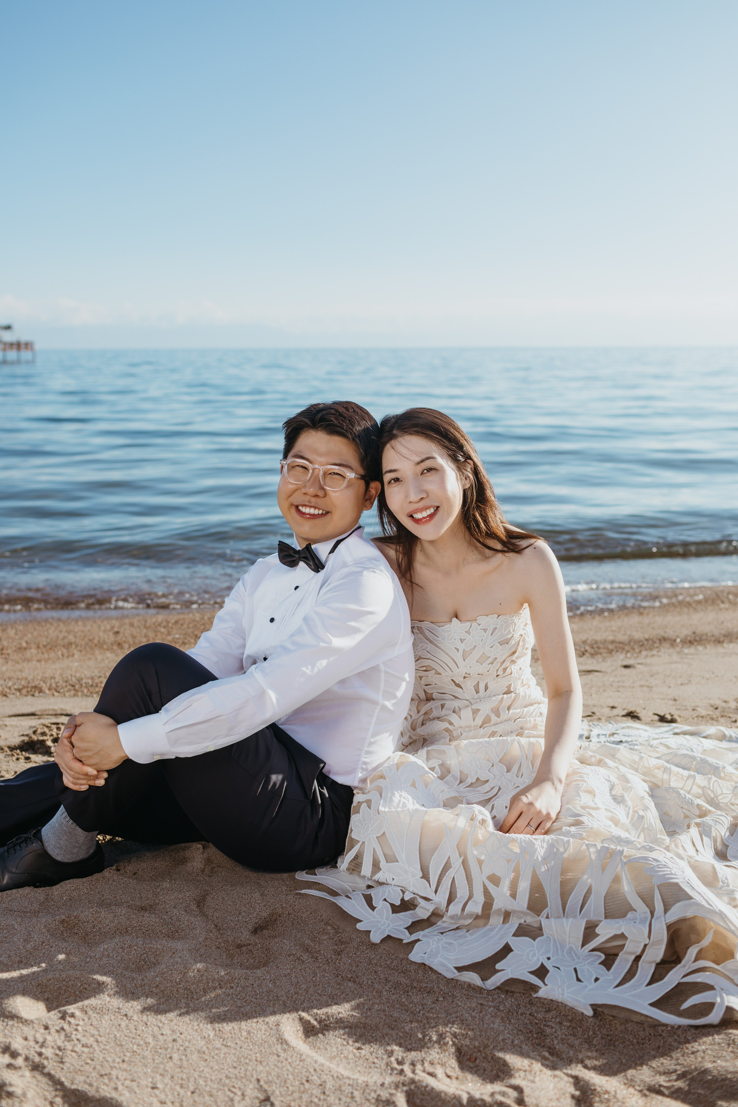 Чесан и Лиса (South Korea) — свадебная фотосессия на Иссык-Куле, пансионат “Каприз” | Chisun & Lisa — Issyk-Kul Lake wedding photos, Capriz. Фотограф в Бишкеке Оксана Шувалова