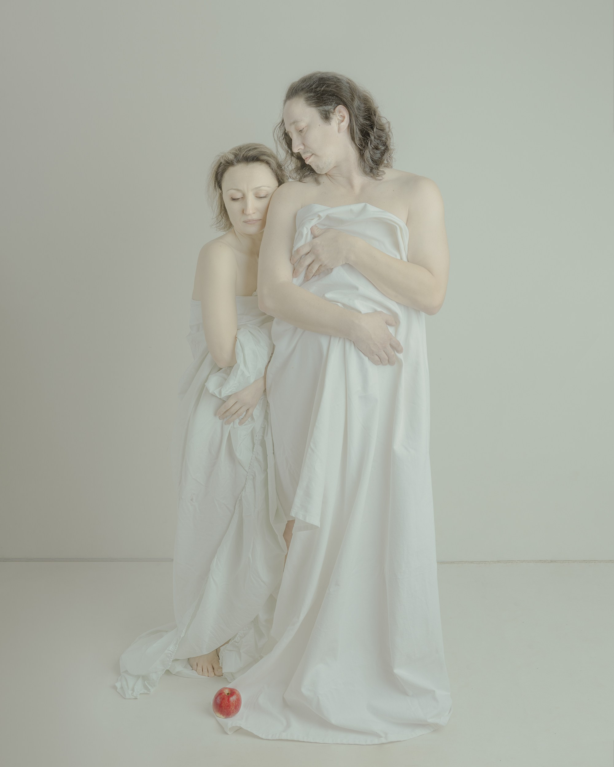 ADAM & EVE 20 YEARS LATER. Marina Eng. Art Photographer. New York