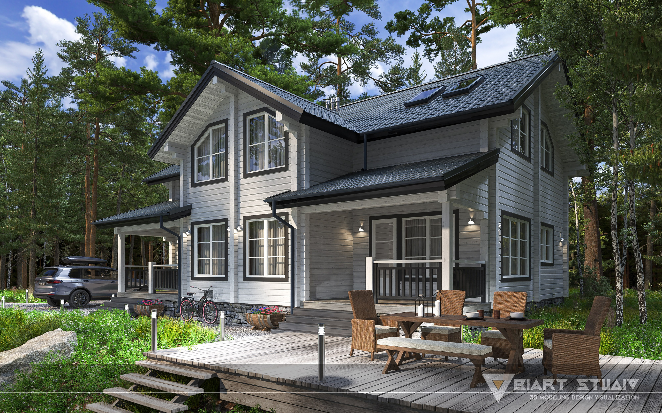 Архитектурная визуализация. Дизайн и визуализация