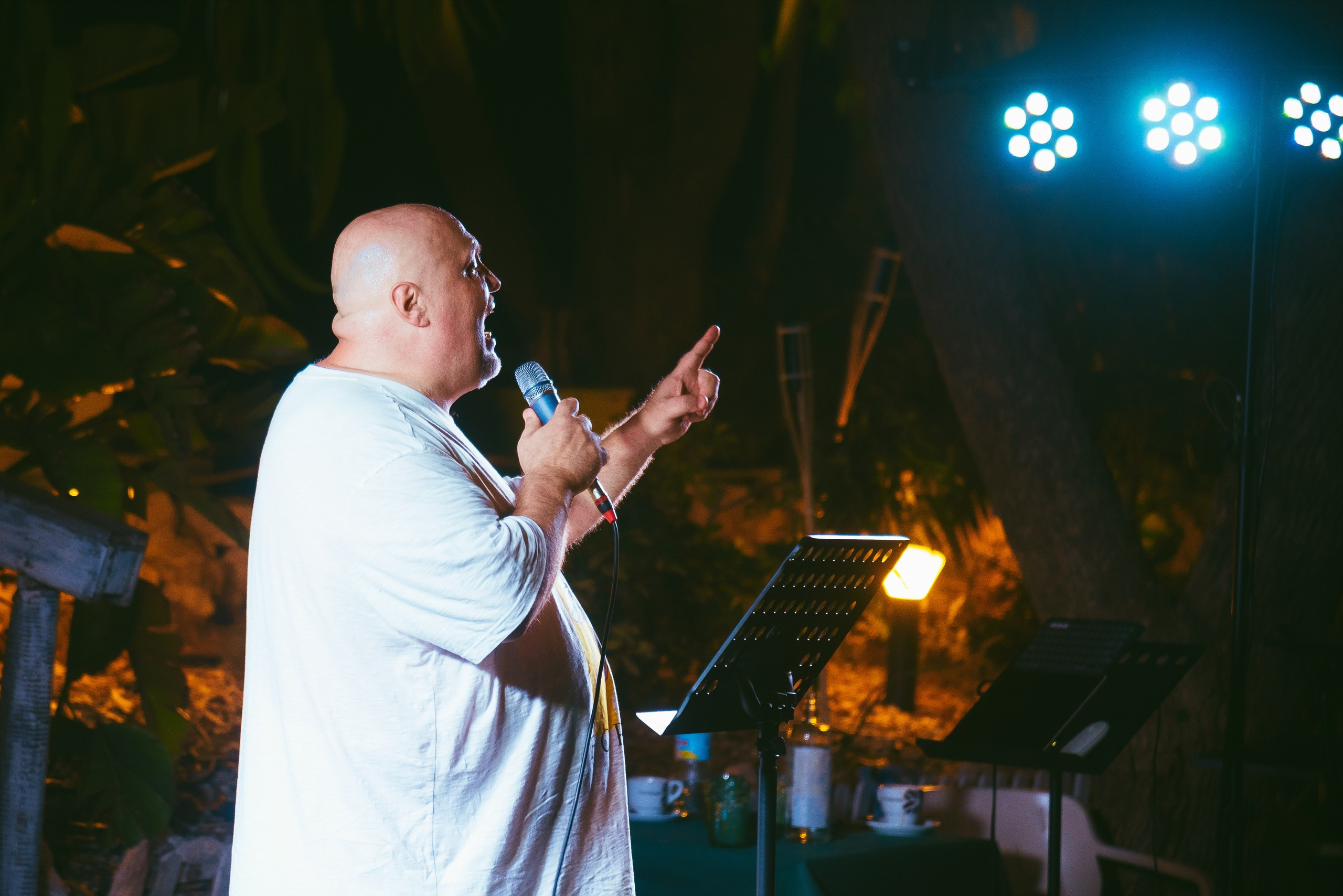 Photo report from a creative evening at the El Bosque Animado restaurant, Torrevieja