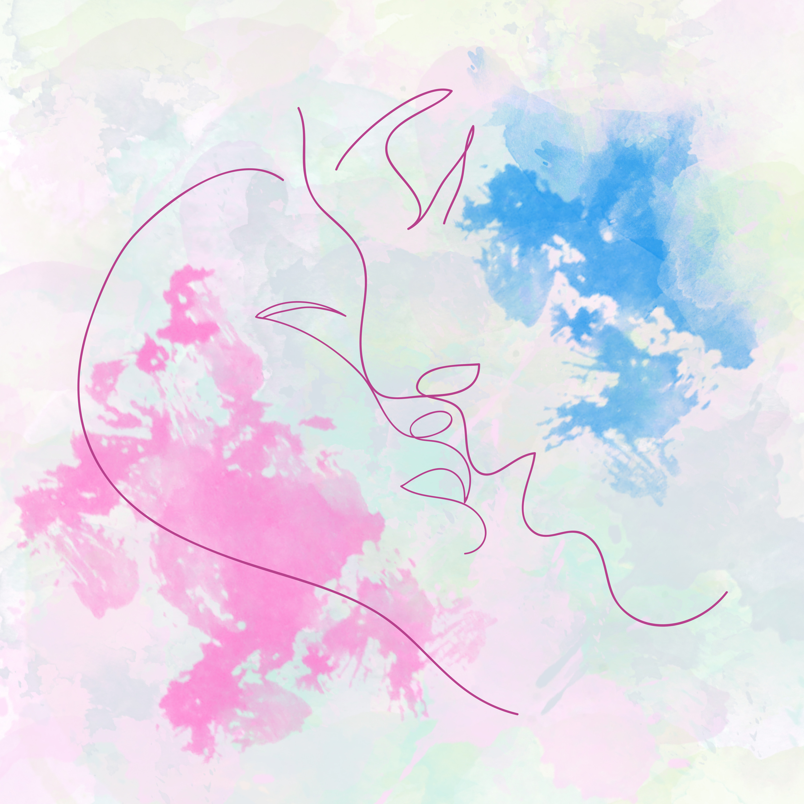 ART line. Lolly Shine. Contemporary digital artist