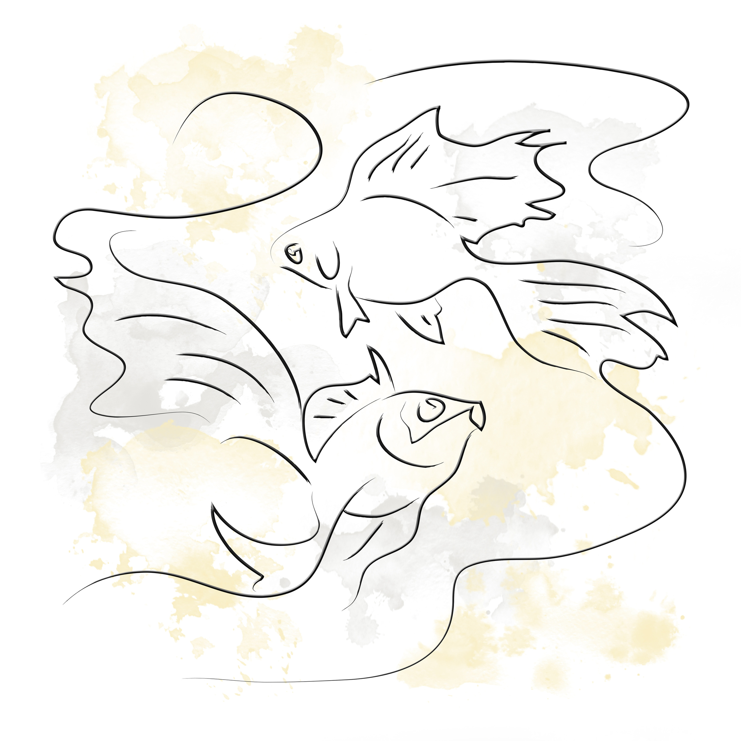 ART line. Lolly Shine. Contemporary digital artist