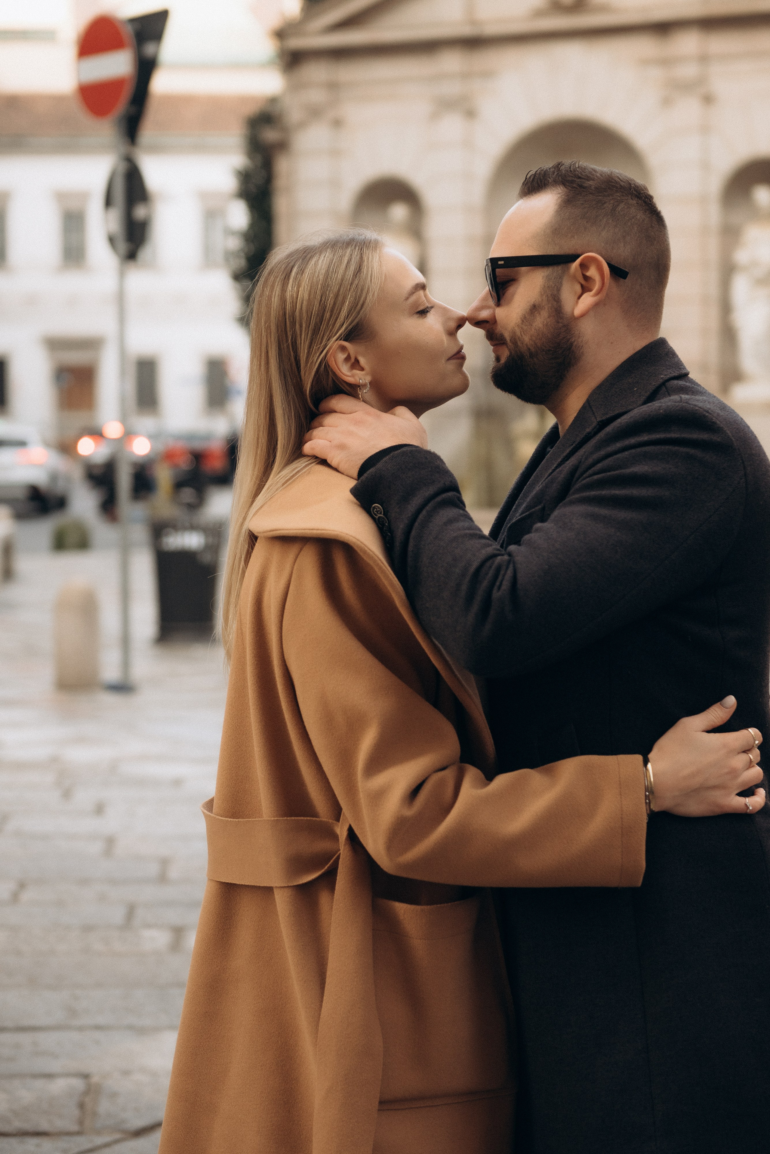 November in Milan. Italian lovestory. Anastasiia Buchinskaia Photographer in Milan