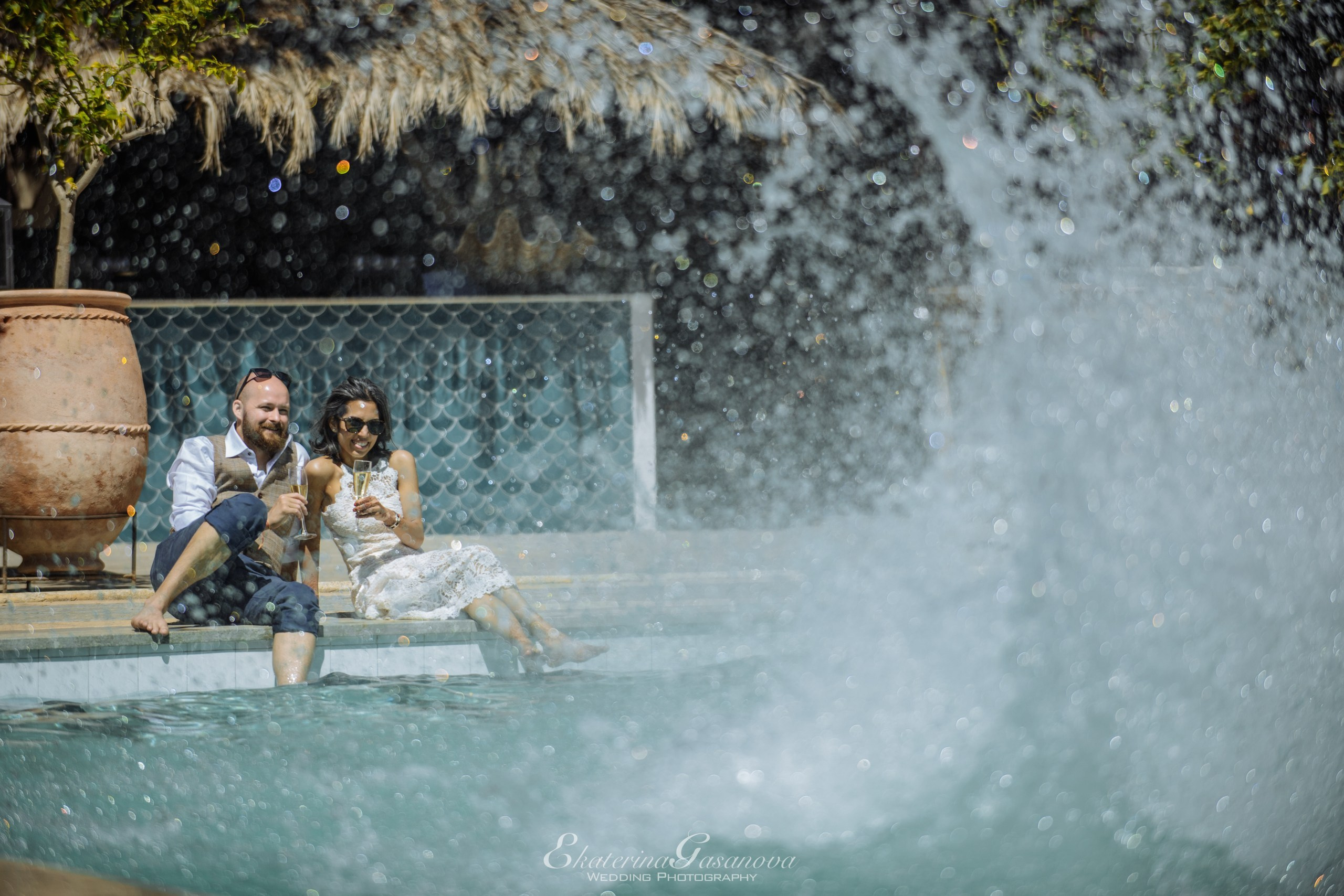 Elegancia Oriental. La Magia de una Boda India en La Gran Villa Rosa. Фотограф Екатерина Гасанова — фотосессии в Барселоне