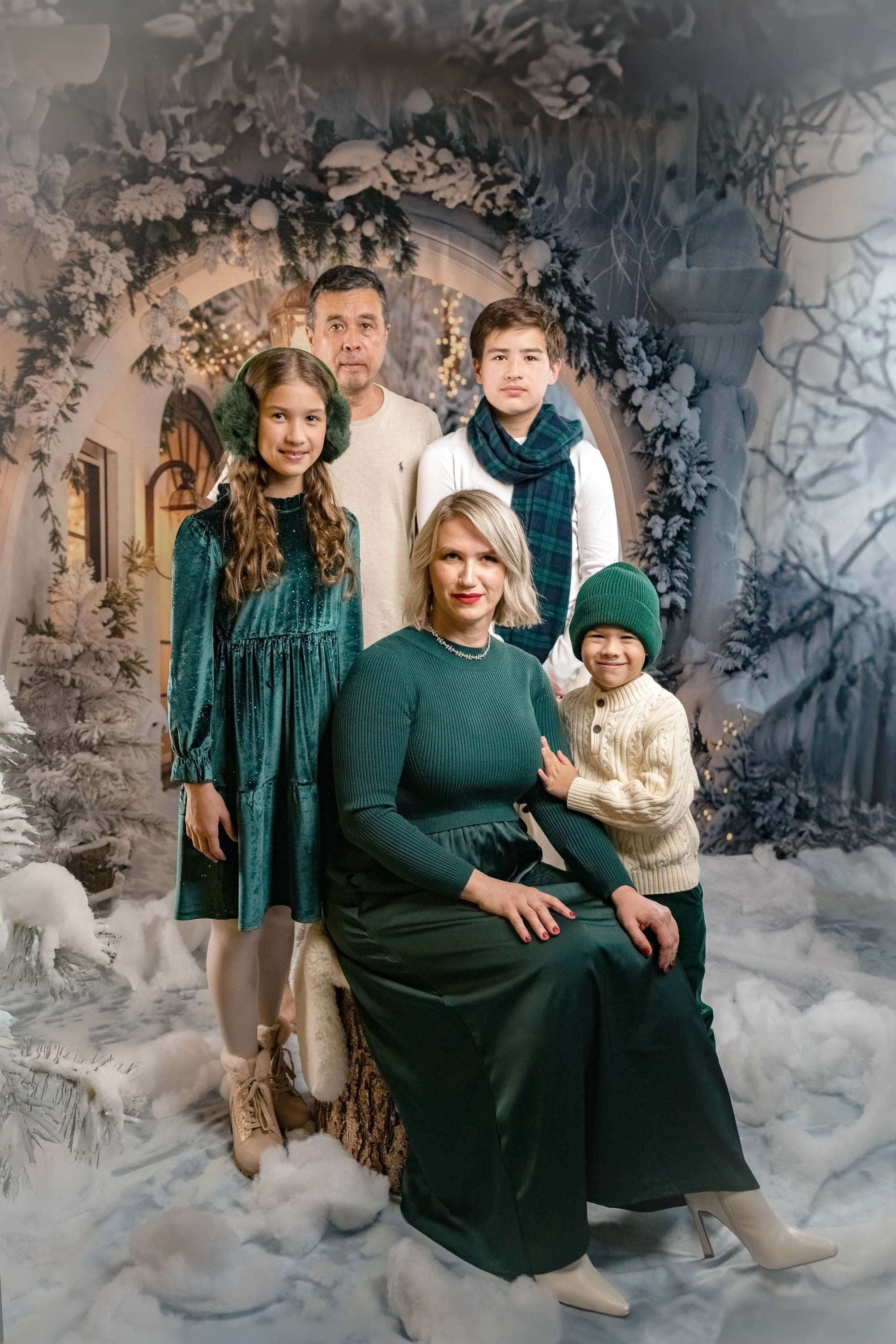 Christmas photoshoots in Houston. Photographer Irina Kozhemyakina. Houston