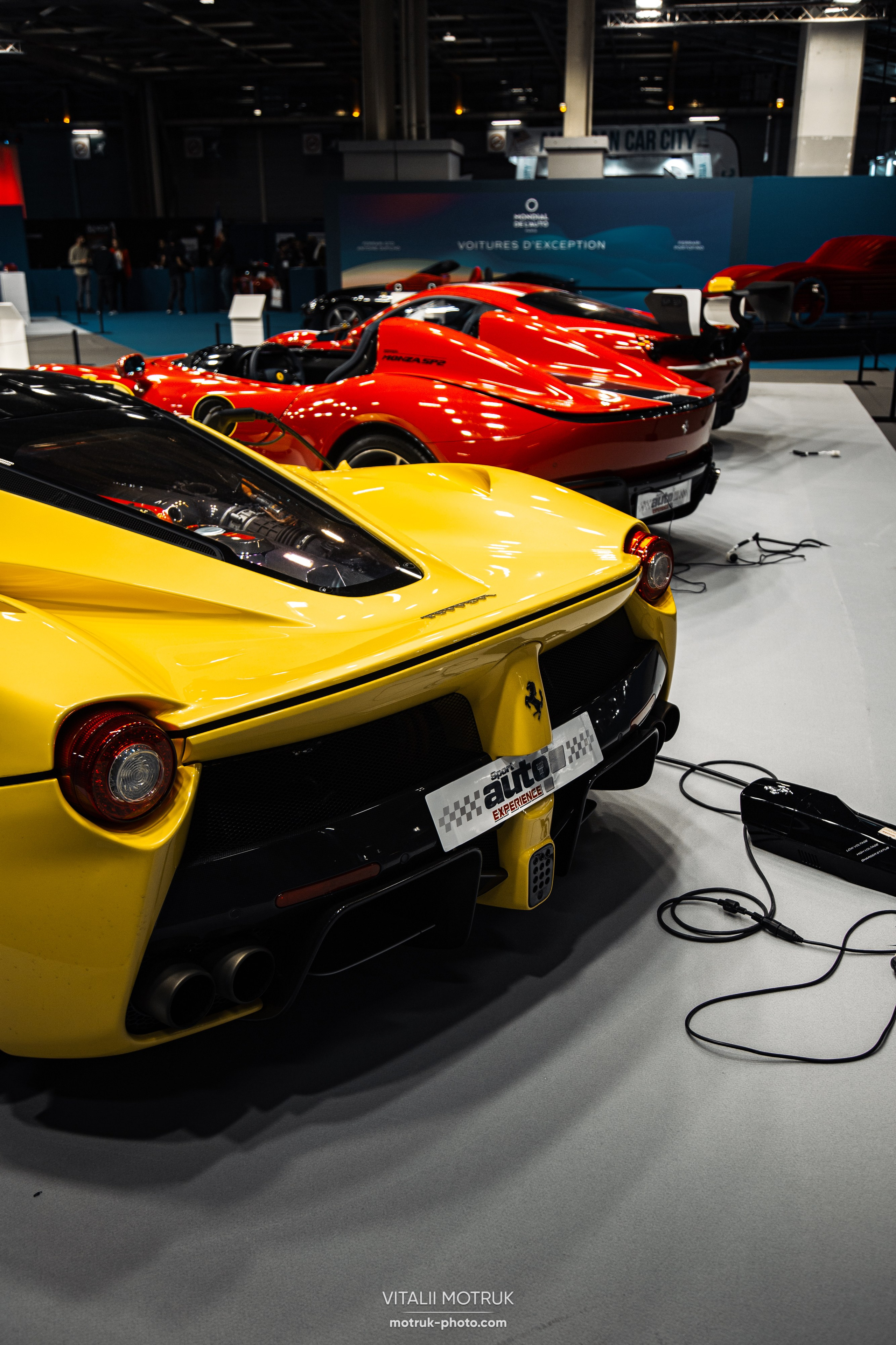 Mondial Auto 2022. Photographe de voitures à Paris — Vitalii Motruk